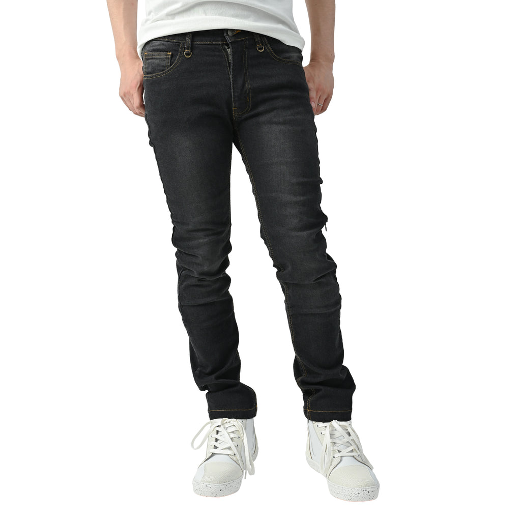 RIDEZ SINGLE LAYER JEANS BLACK RDB1025 | RIDEZ
