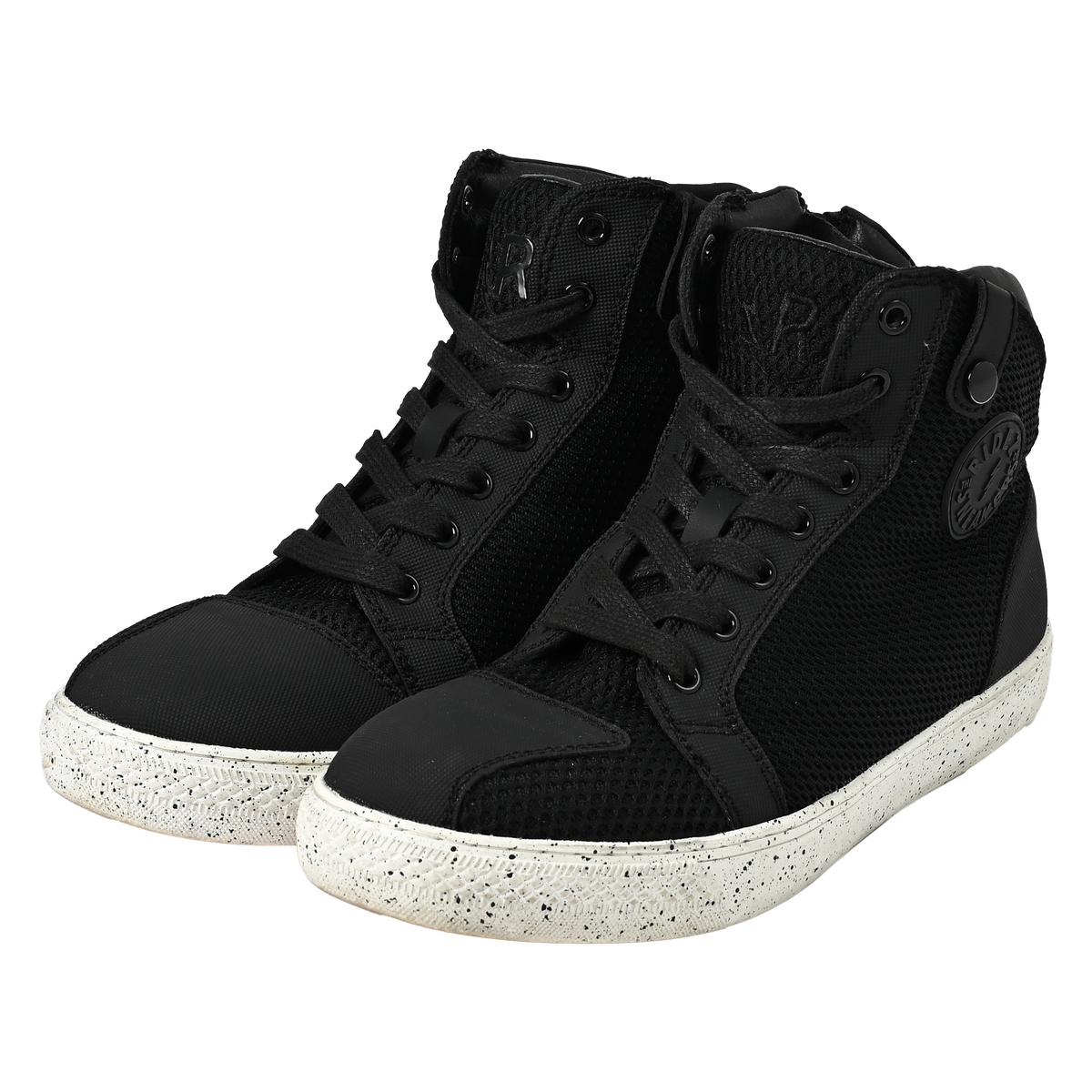  Motorrad RIDEハイカットスニーカー SIZE:44 RIDEZ MOTO SNEAKERS バイク スニーカー MOTO-MAX 2 FLOW BLACK | RIDEZ