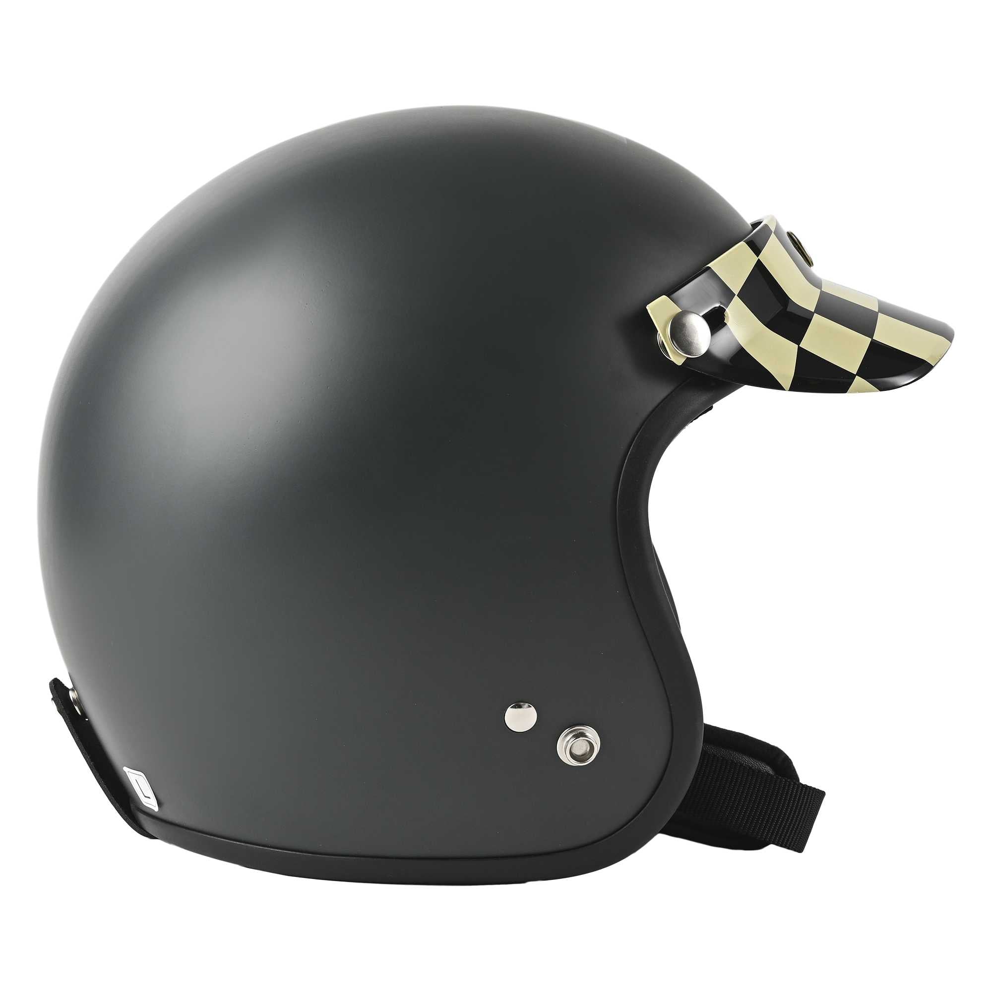 RIDEZ Duckhill Peak Visor Motorcycle Visor Checker 