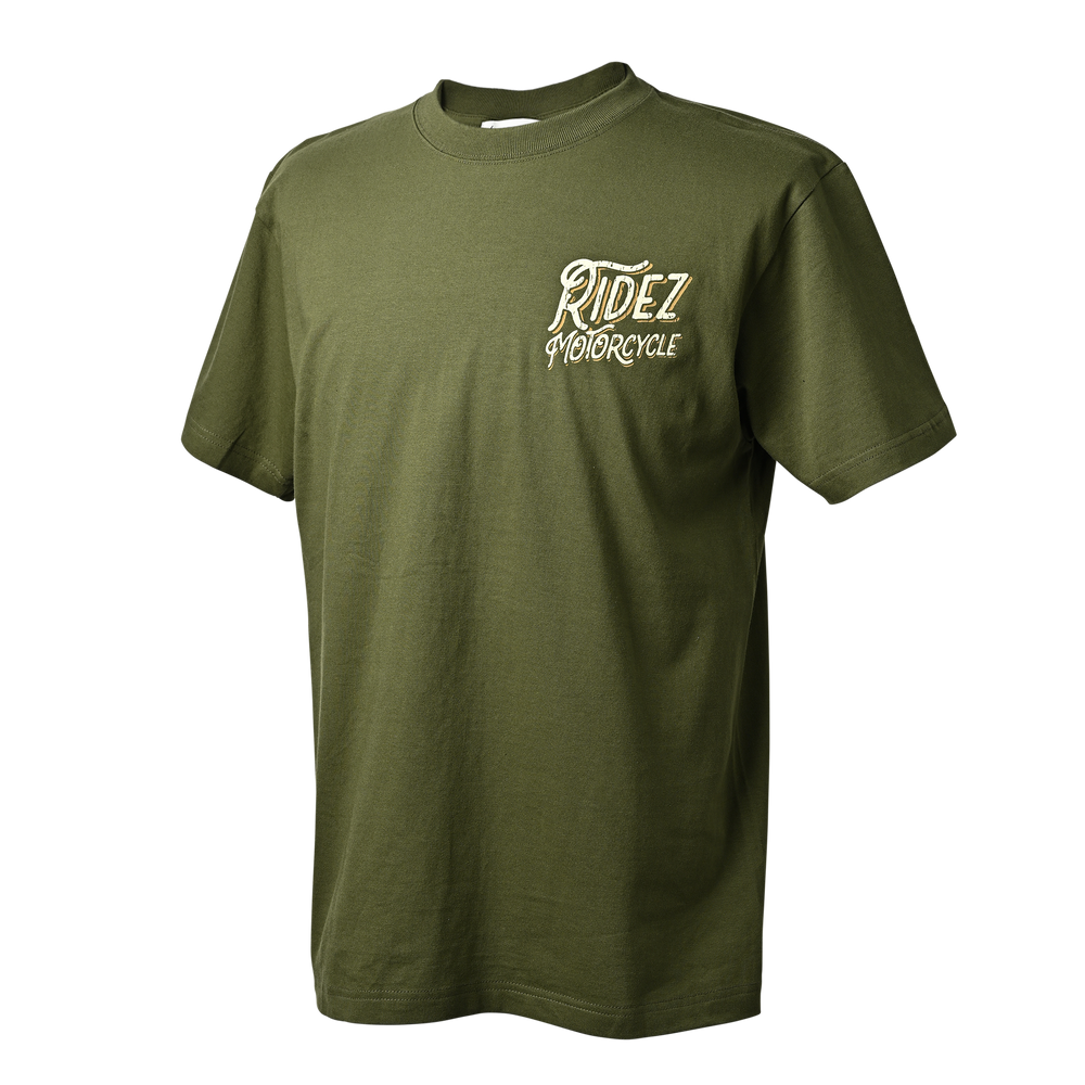 Designa Ridez RIDEZ GO FAST TEE ライズ オリジナル バイクTシャツ RD8000 | RIDEZ