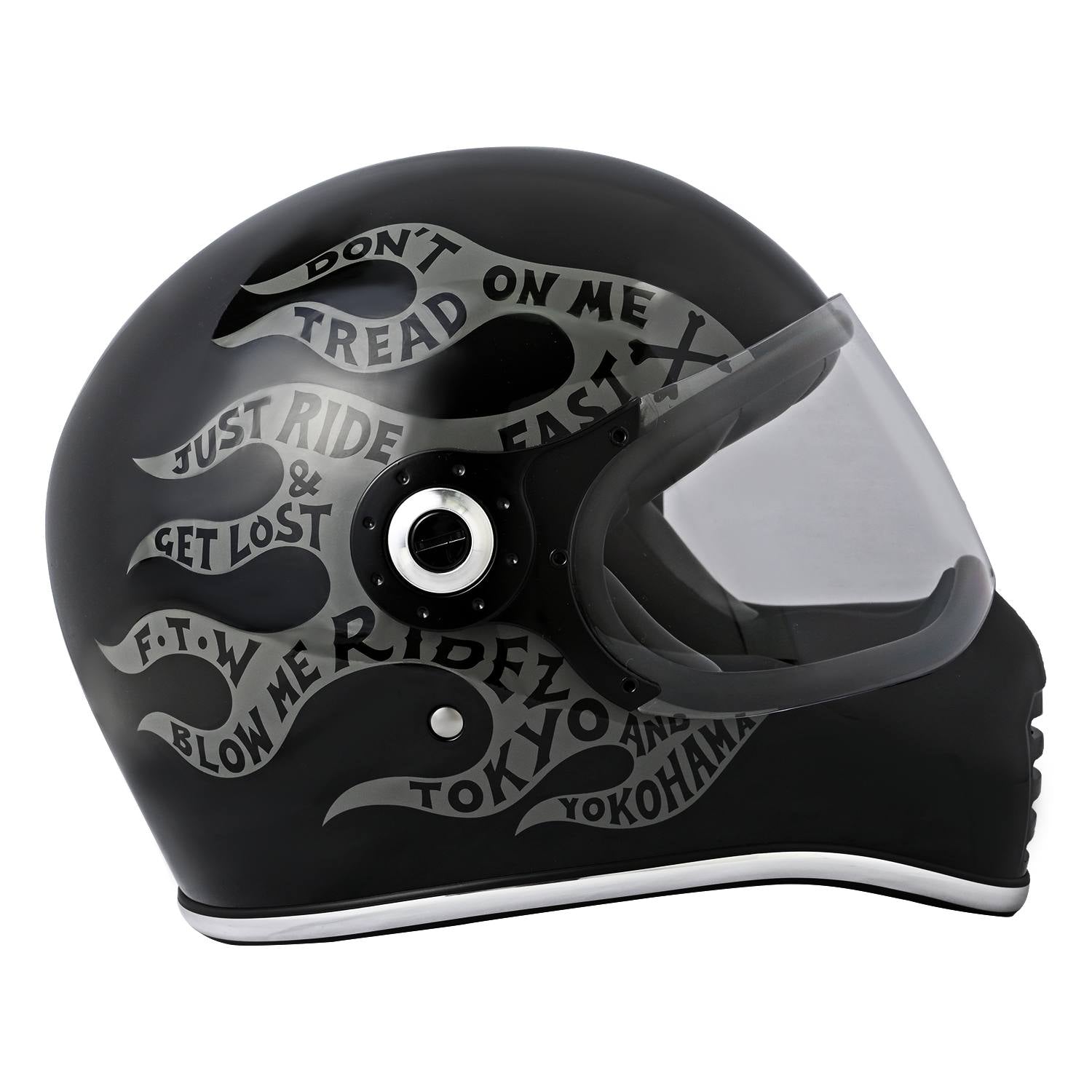 RIDEZ XX HELMET 限量型号 GRAFFITI FLARE 全脸摩托车头盔
