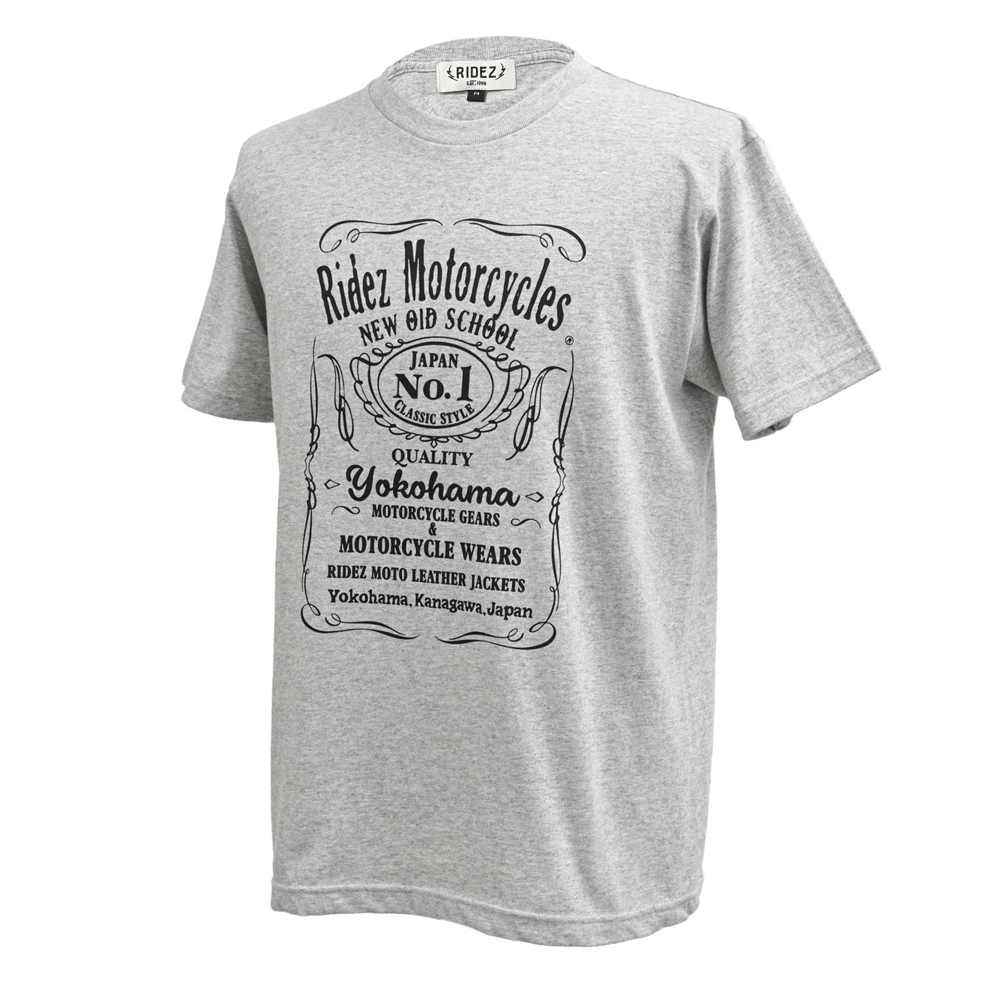 RIDEZ No.1 TEE ライズ オリジナル バイクTシャツ RD8007 | RIDEZ