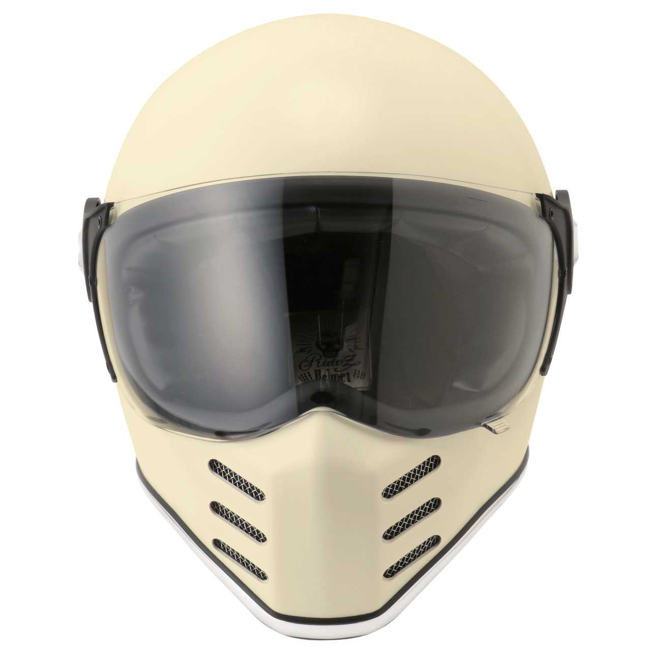 RIDEZ X HELMET OFF WHITE Full-face motorcycle helmet 