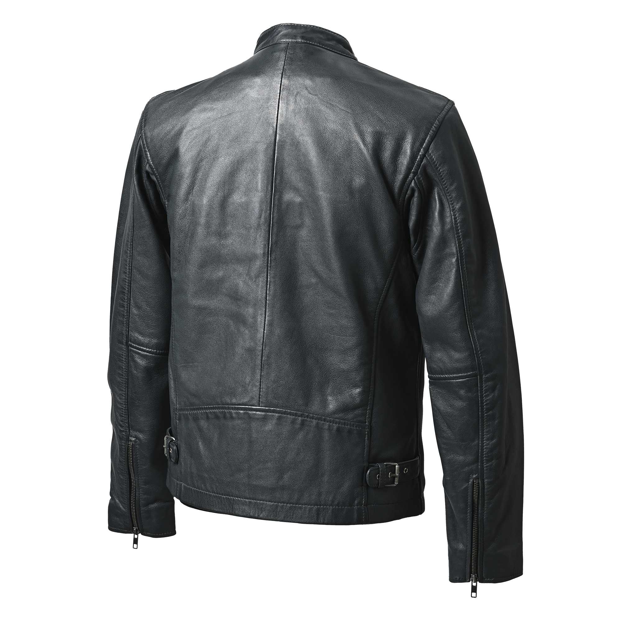 RIDEZ ACE JACKET IRON BLUE RLJ110 Single riders jacket 