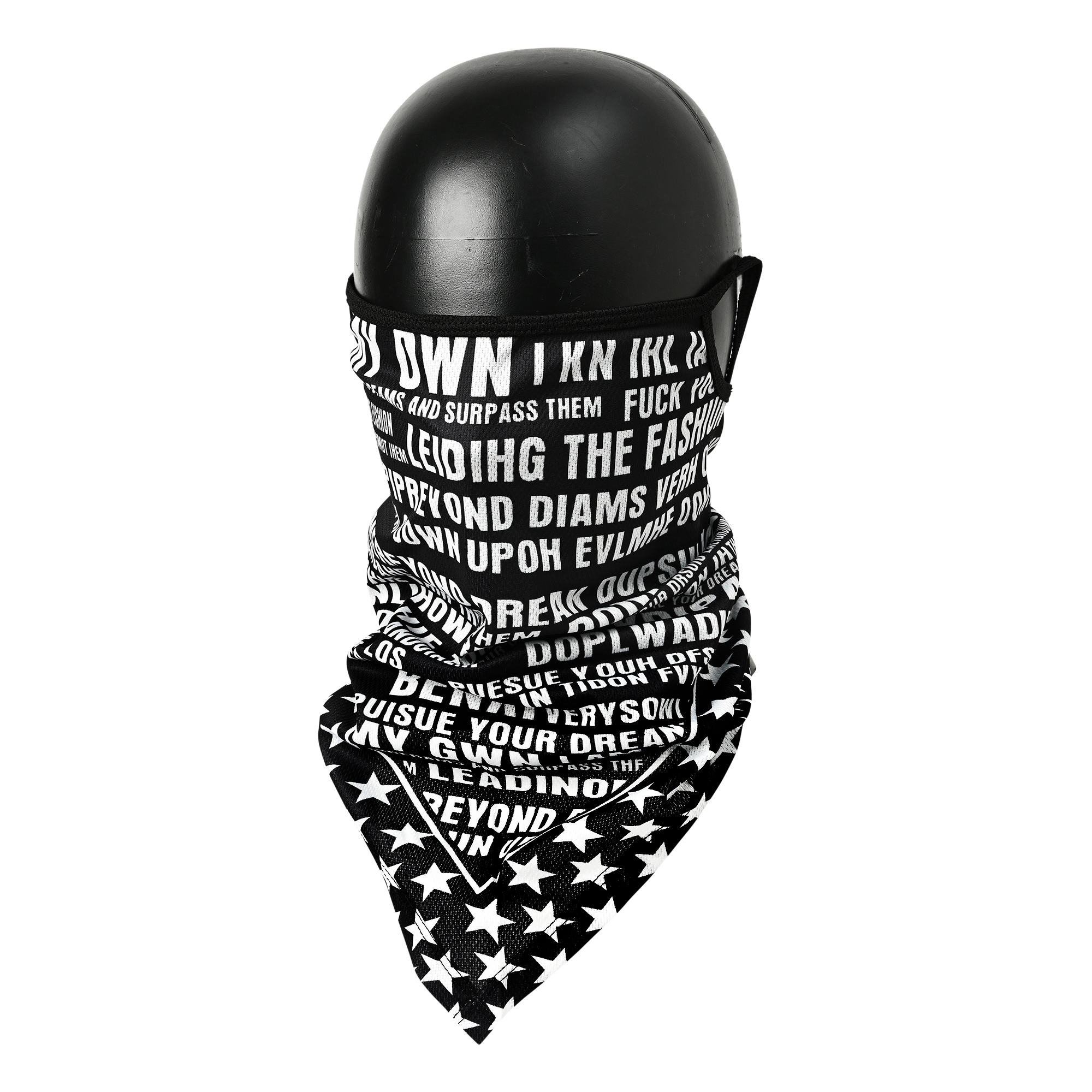 RIDEZ Bandana EarsLoops TBE1181 TYPOGRAPHY