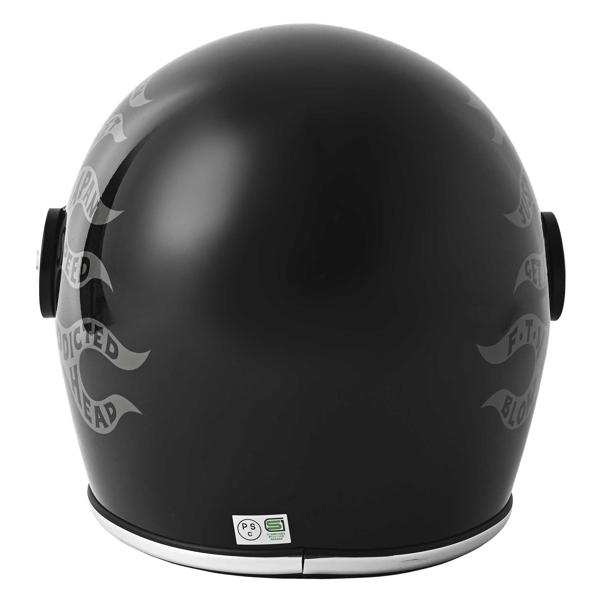 RIDEZ XX HELMET Limited Quantity Model GRAFFITI FLARE Full Face Motorcycle Helmet