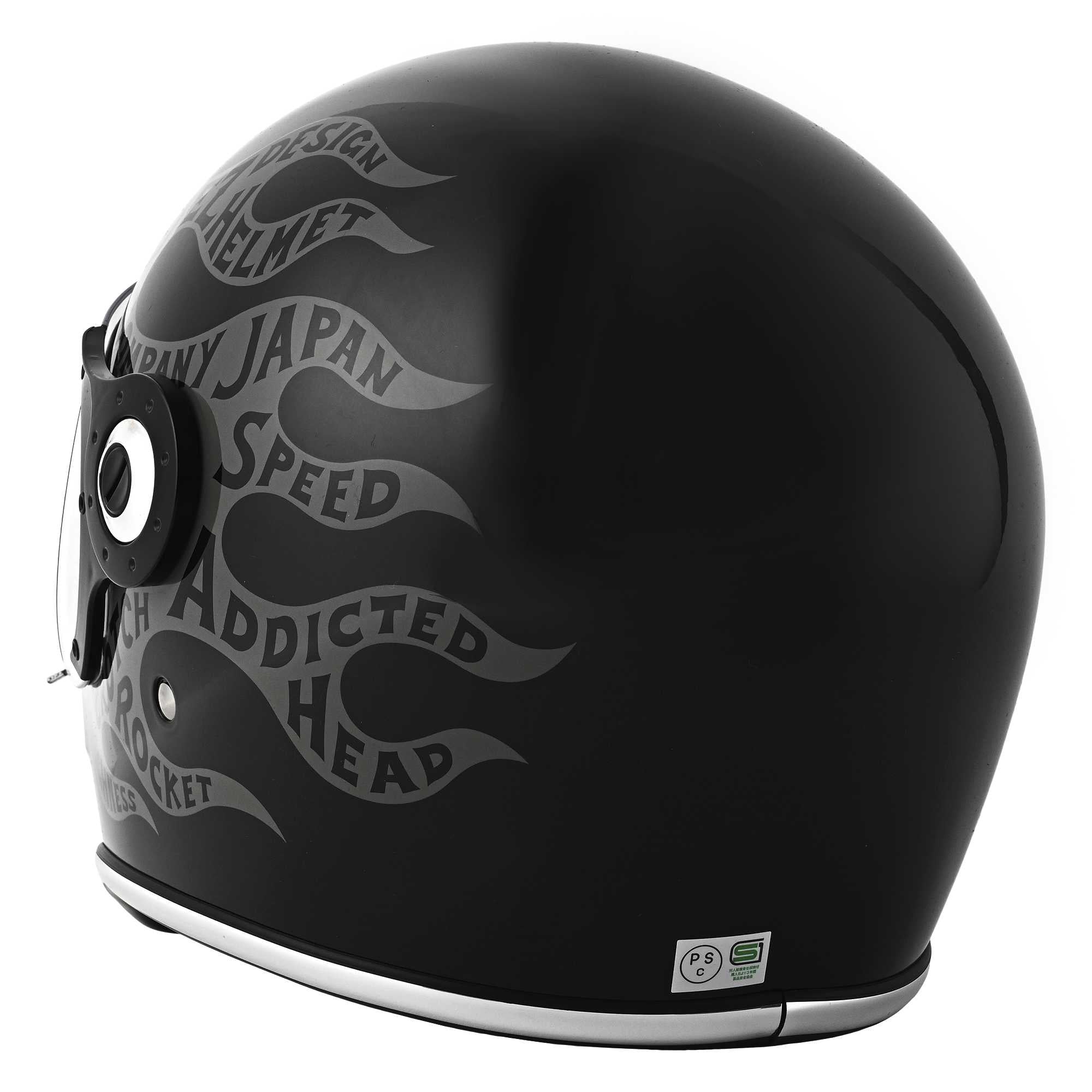RIDEZ XX HELMET Limited Quantity Model GRAFFITI FLARE Full Face Motorcycle Helmet