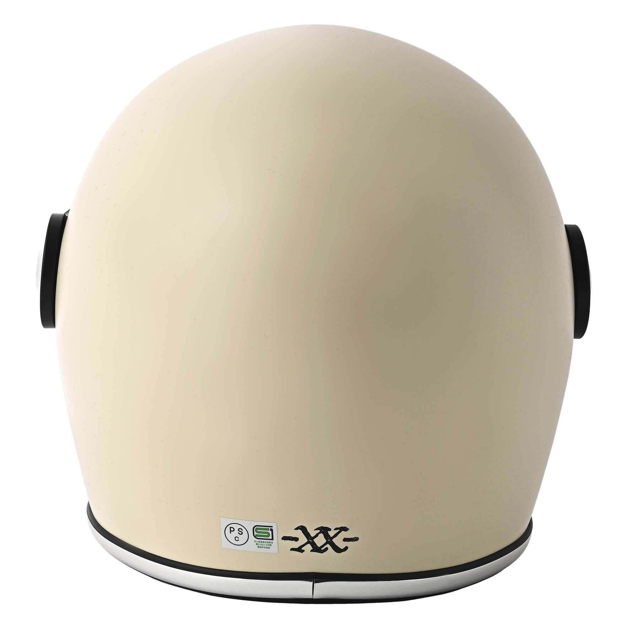 RIDEZ XX HELMET Limited Quantity Model OFF WHITE Full Face Motorcycle Helmet 