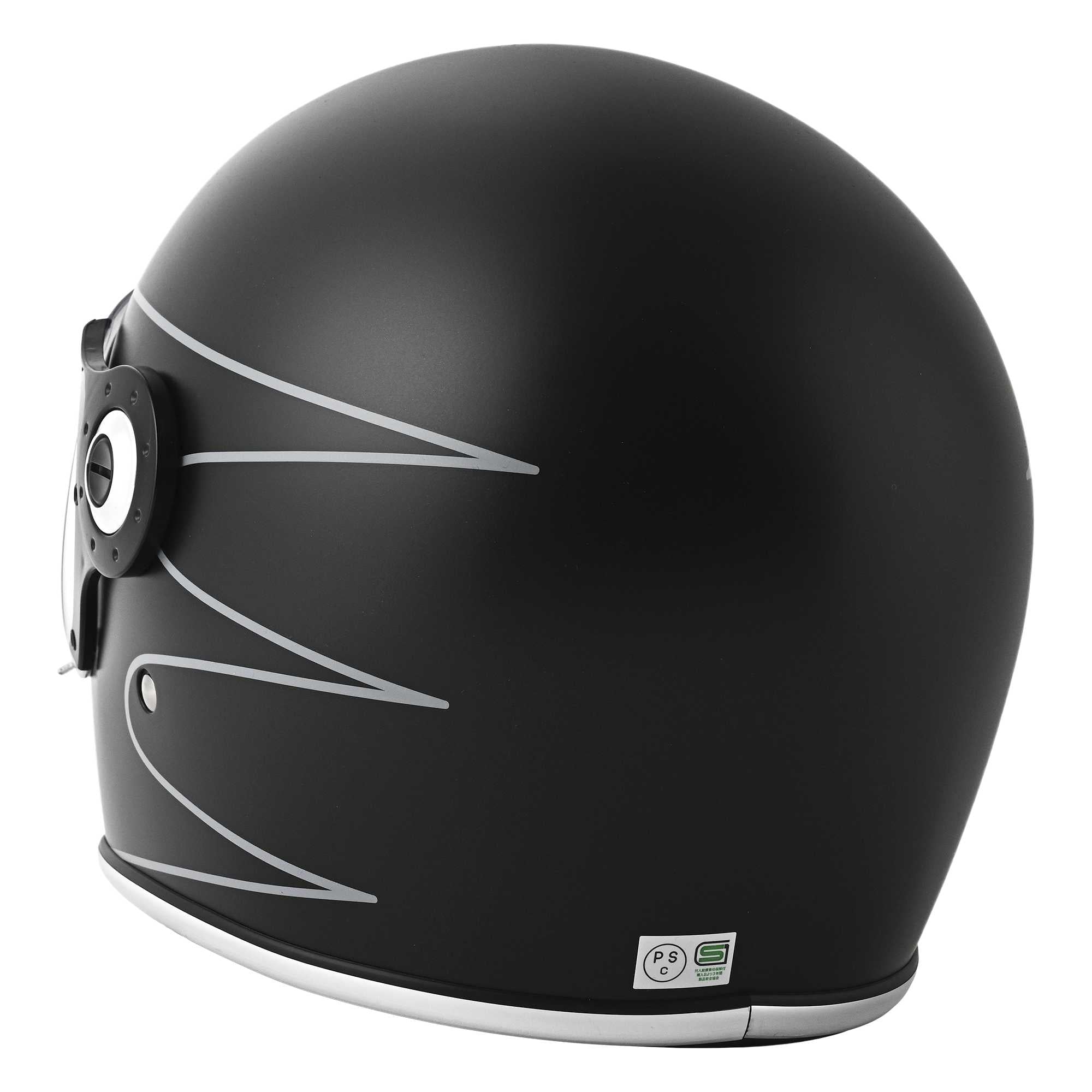 RIDEZ X HELMET Limited Quantity Model SCALLOP Full Face Motorcycle Helmet 