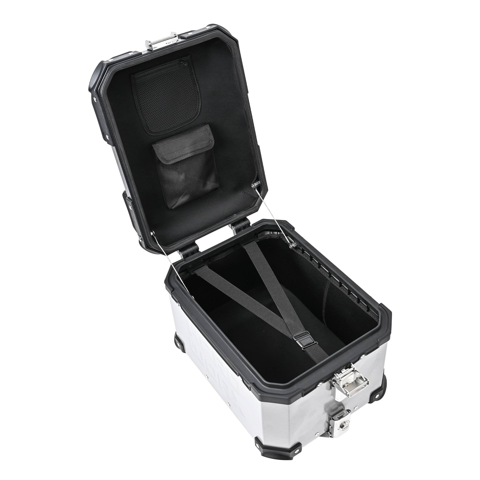 Introducing the smallest size 40L aluminum top case that can fit a