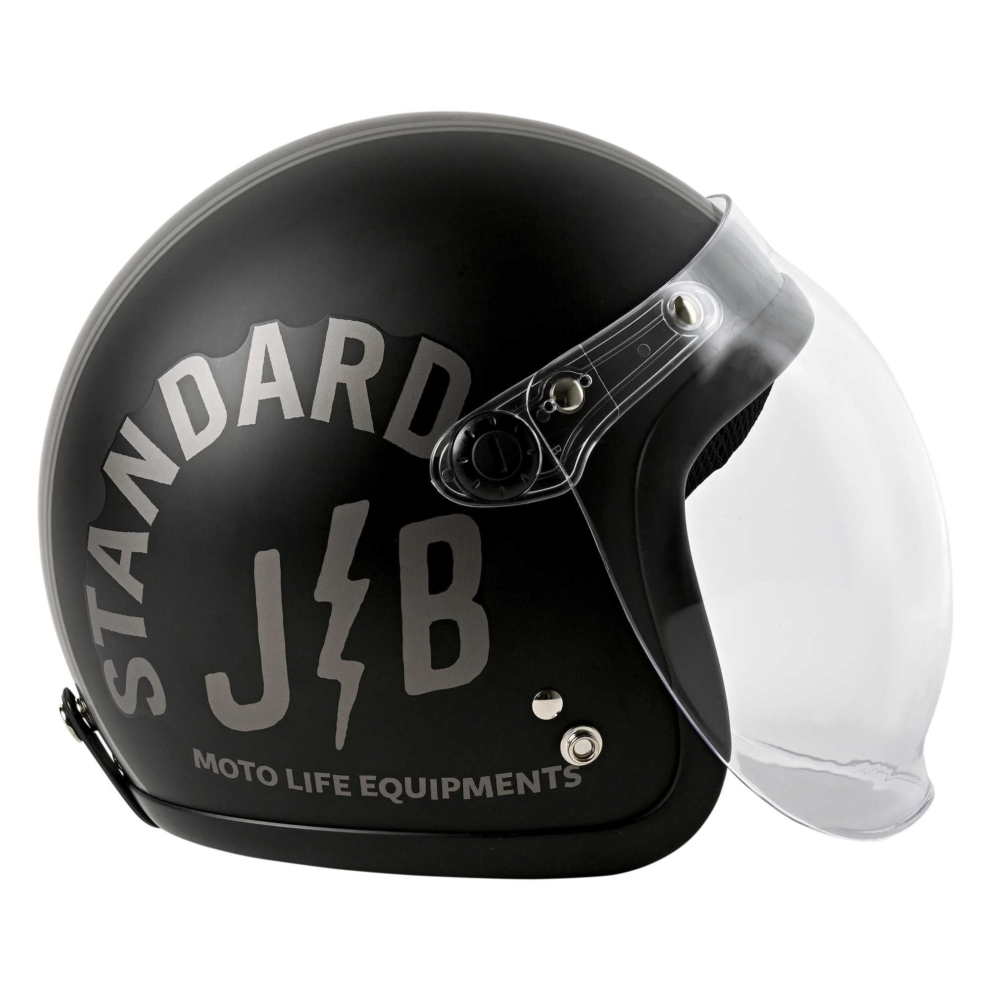 RIDEZ JB バイク用ジェットヘルメット STANDARD