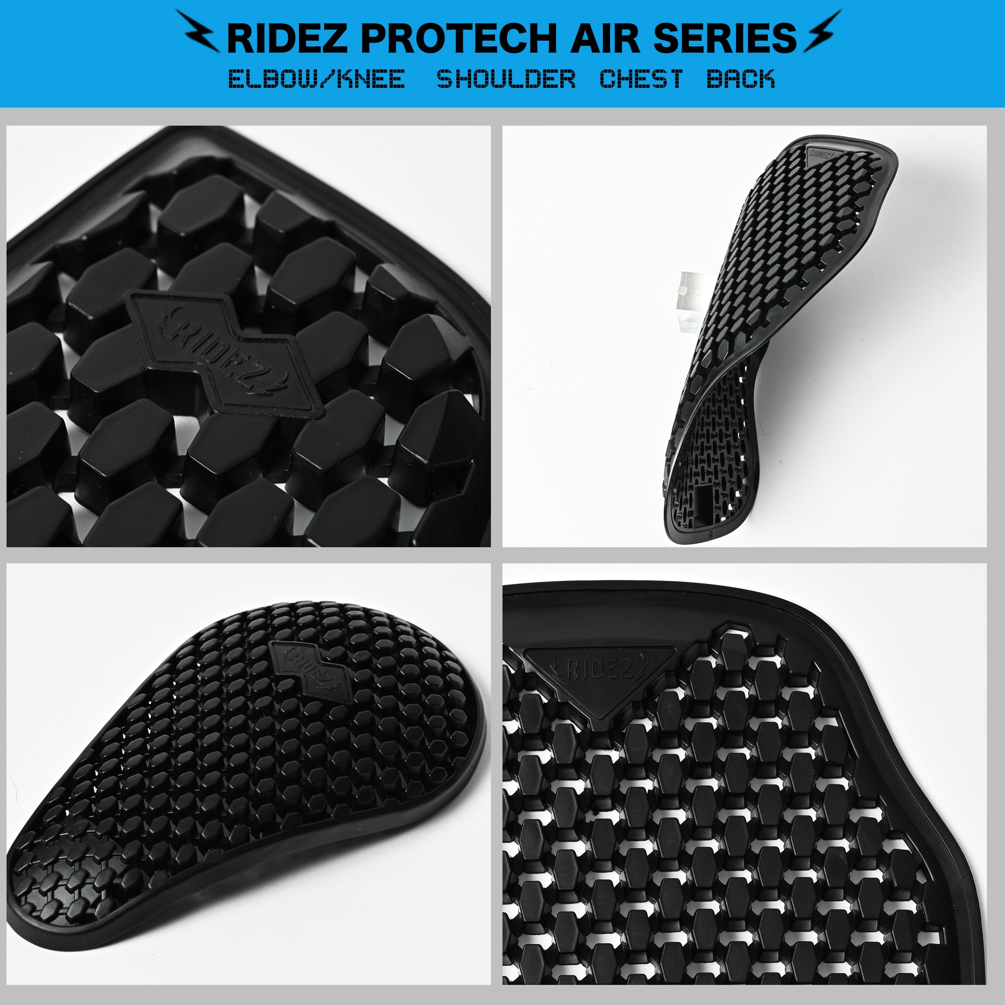 RIDEZ motorcycle PROTECH AIR CHEST RP-C　胸部 プロテクター