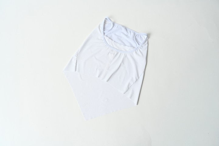 RIDEZ  クールマスク Cool Bandana EarsLoops TBE-C103 WHITE