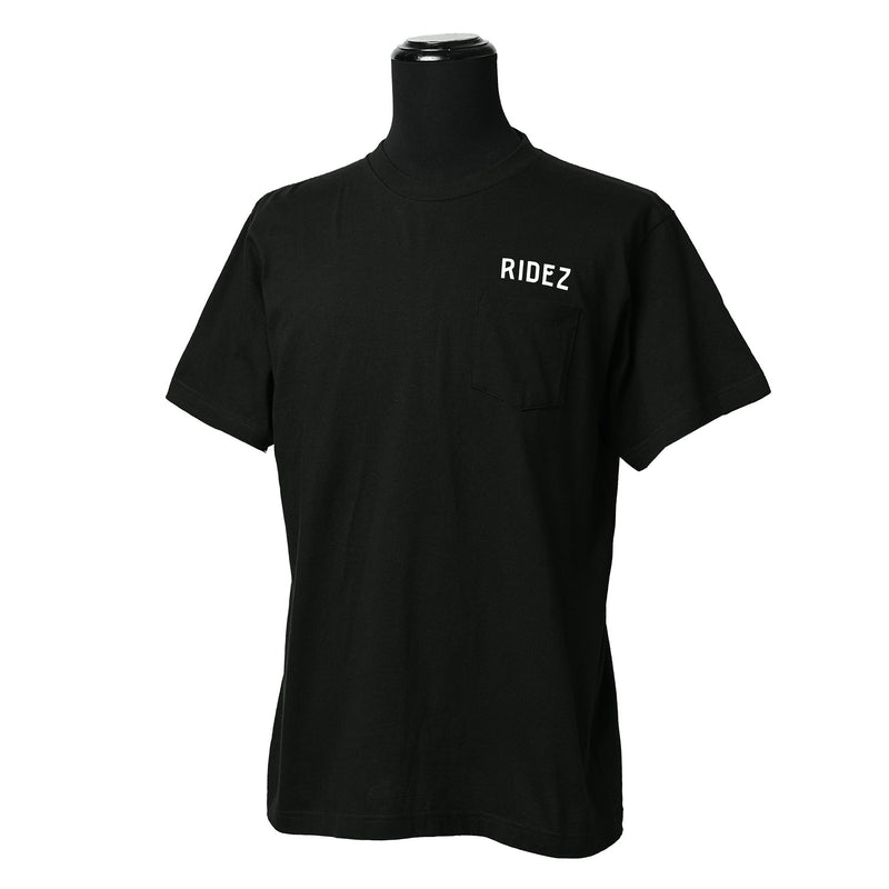 RIDEZ JUST RIDE POCKET バイク Tシャツ RD7026