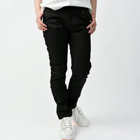 RIDEZ STRETCH JEANS RDB1002 BLACK