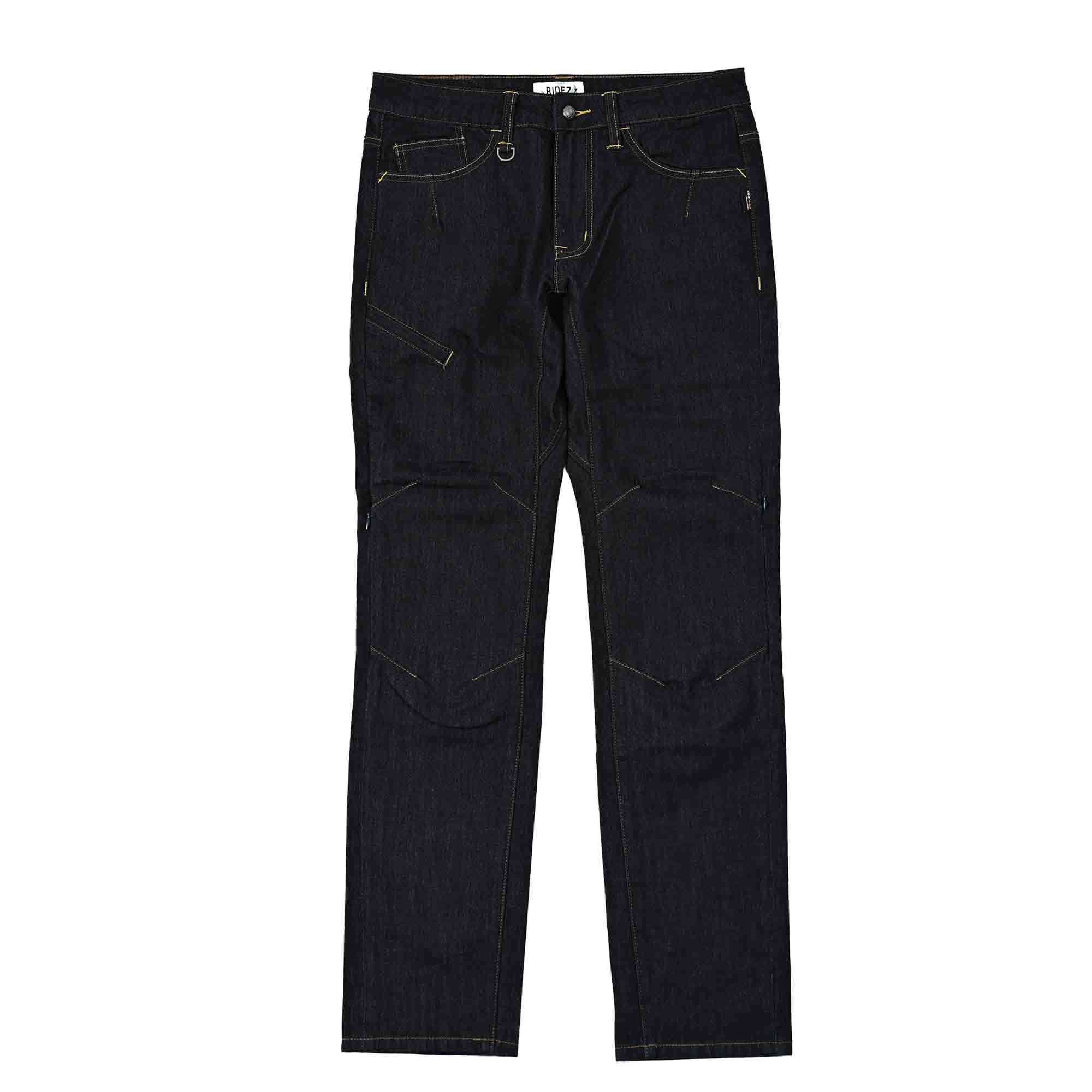 RIDEZ 11.4oz RIDEZ CORDURA DENIM バイク ストレッチ デニム ストレート  ONE WASH RDB2005