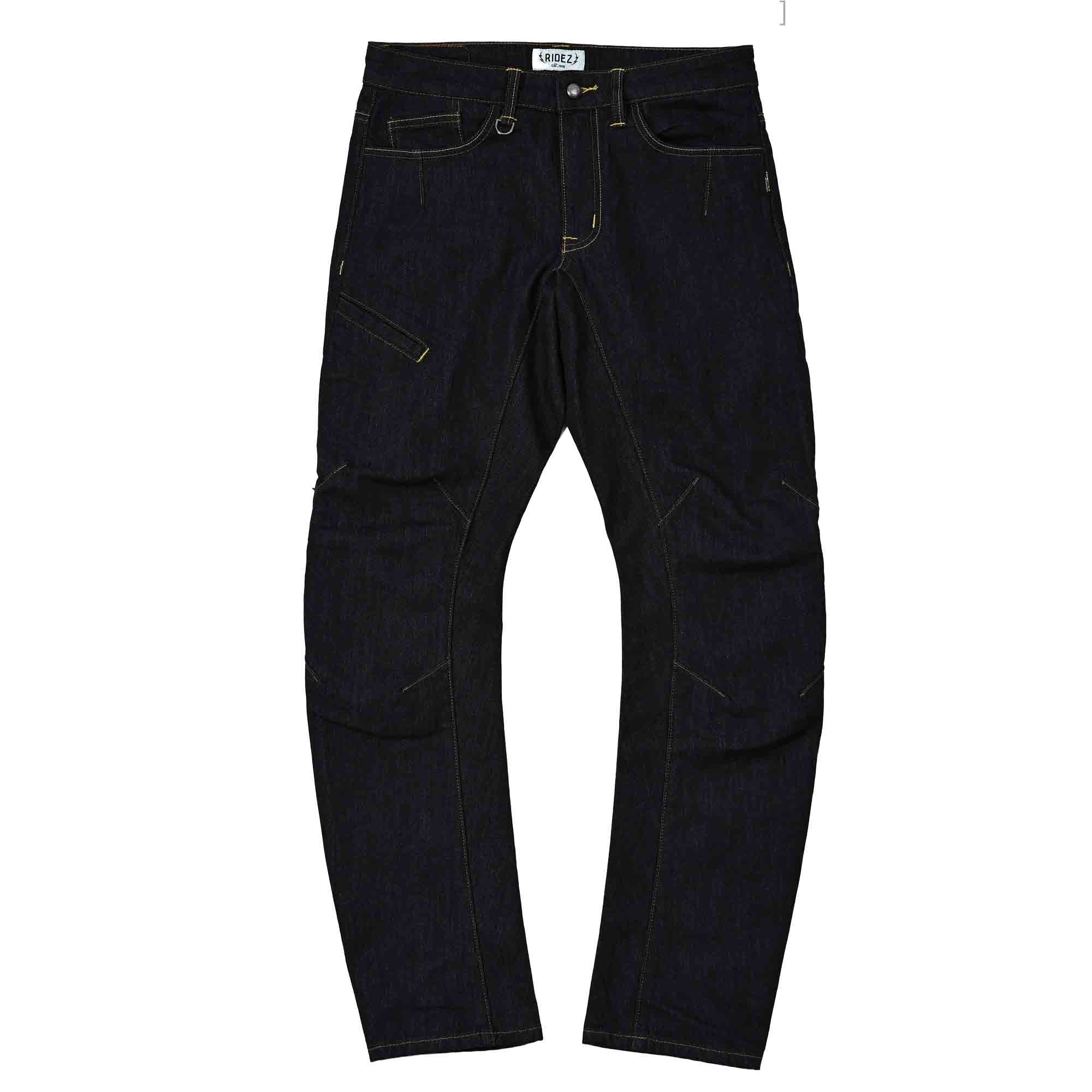 RIDEZ 11.4oz RIDEZ CORDURA DENIM バイク ストレッチ デニム ナロークロッチ  ONE WASH RDB2006