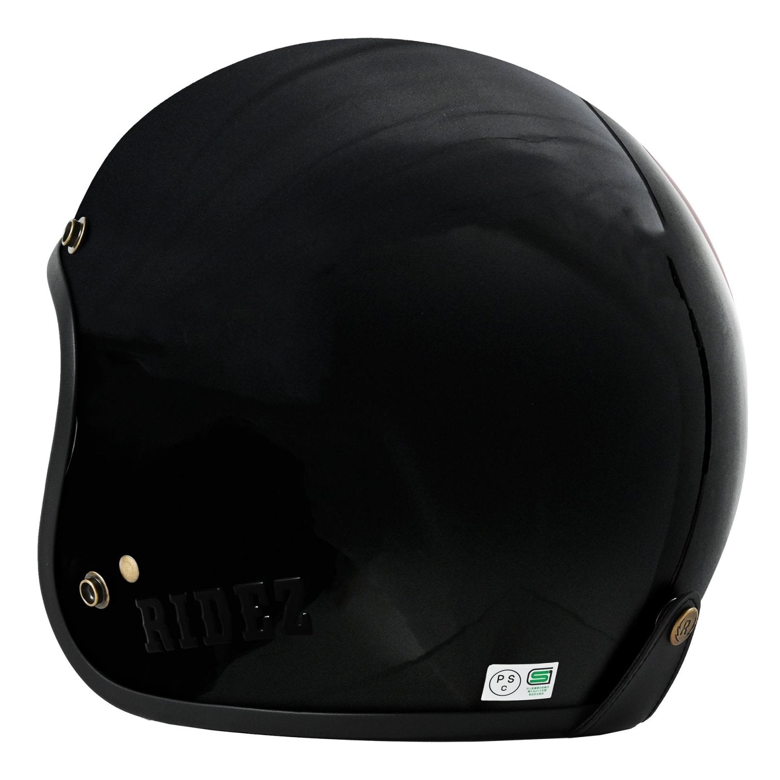RIDEZ TQ GROSS BLACK ジェット ヘルメット
