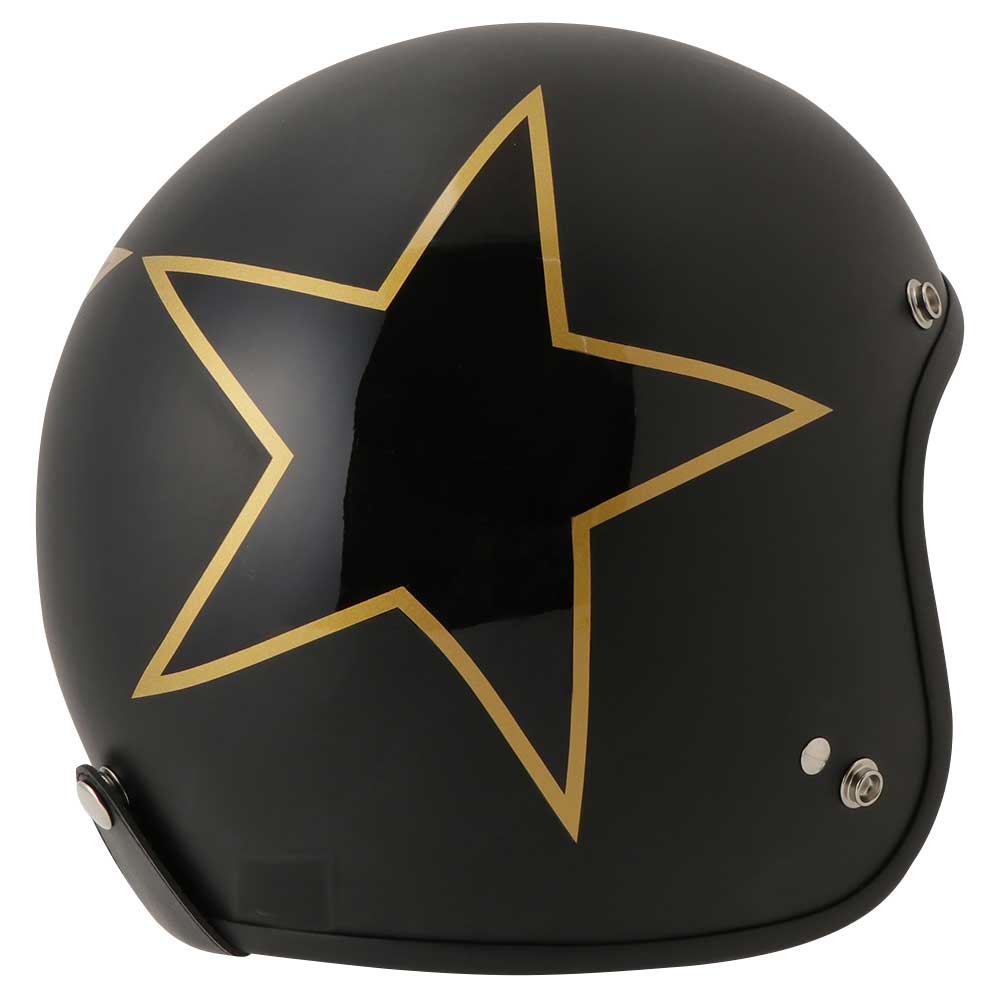 RIDEZ TQ BIG STAR2 3 sizes jet helmet TQ01-SE