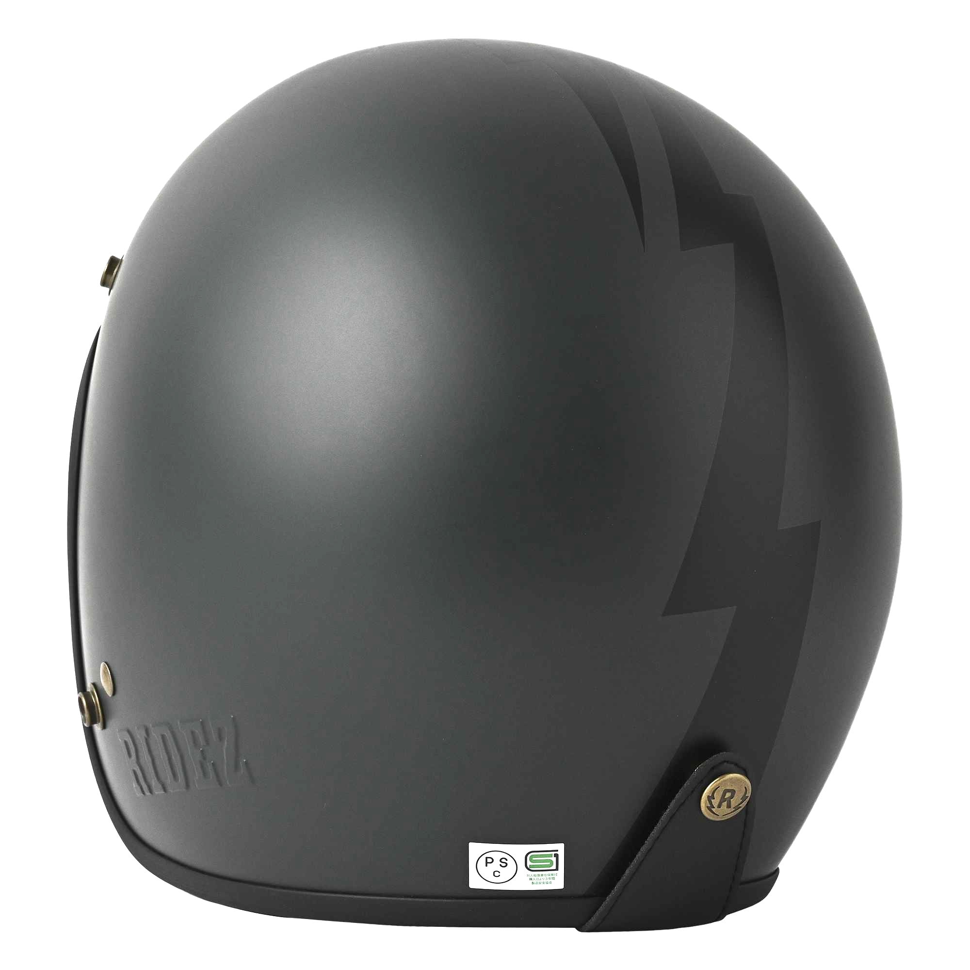 RIDEZ TQ BLITZ 3 Size Jet Helmet TQ02-SE