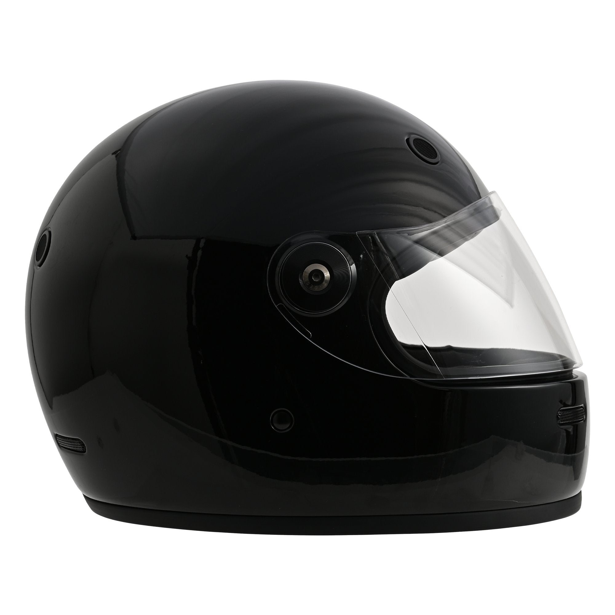 【予約販売】RIDEZ TT HELMET  バイク用 フルフェイスヘルメット BLACK×GOLD