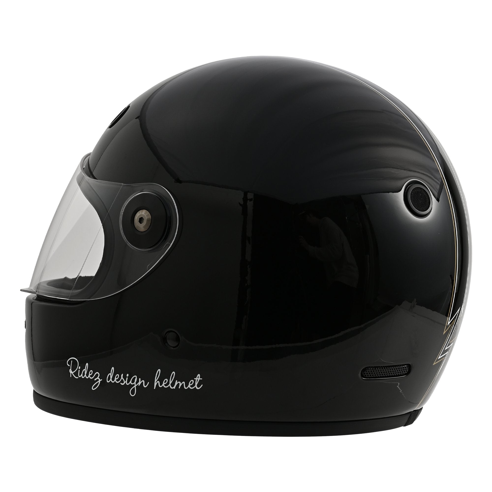 レトロなハーレーヘルメットのシールド付き バイク ヘルメット未使用 ネオレトロヘルメットに新色が登場！RIDEZ X ヘルメット レトロな