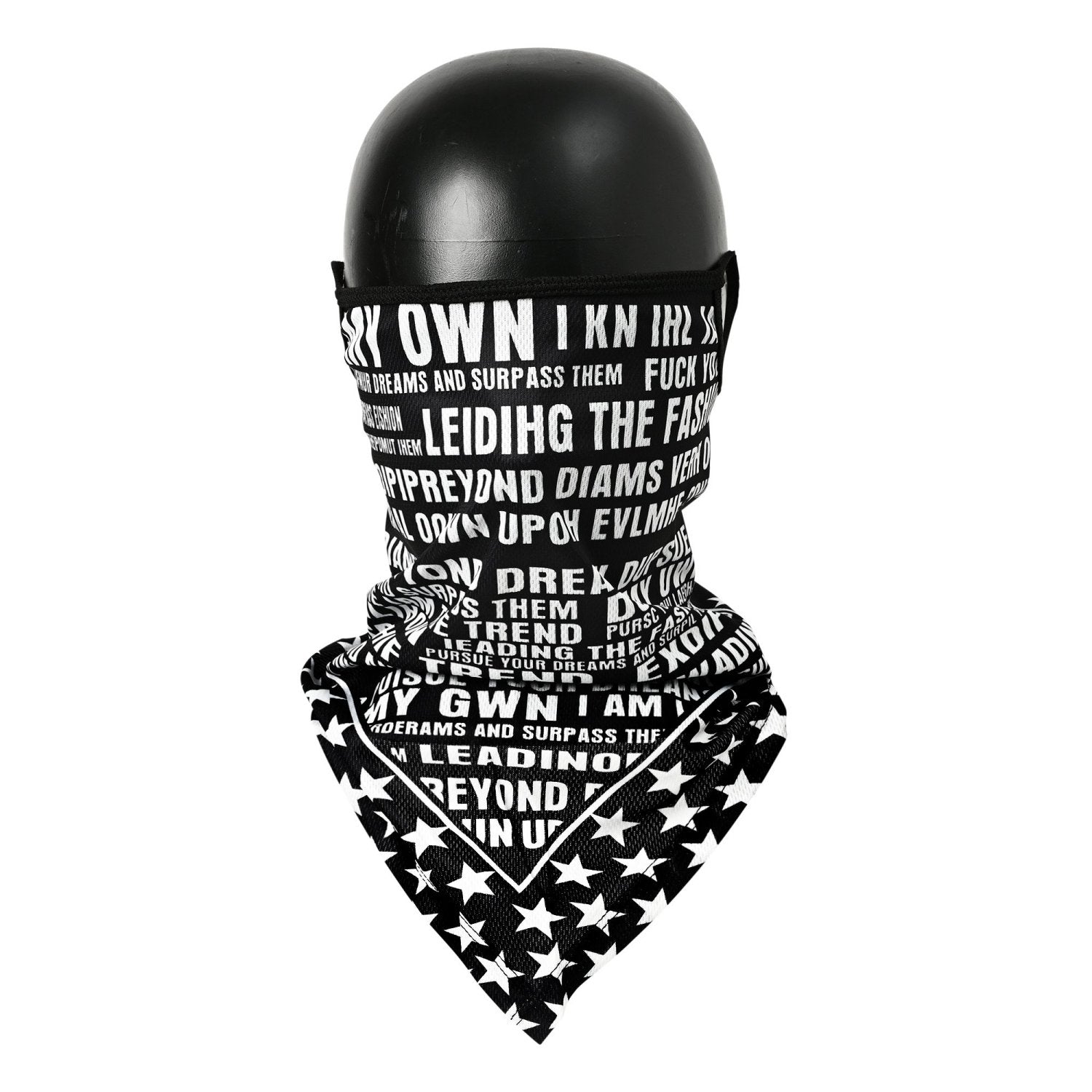 RIDEZ Bandana EarsLoops TBE1181 TYPOGRAPHY