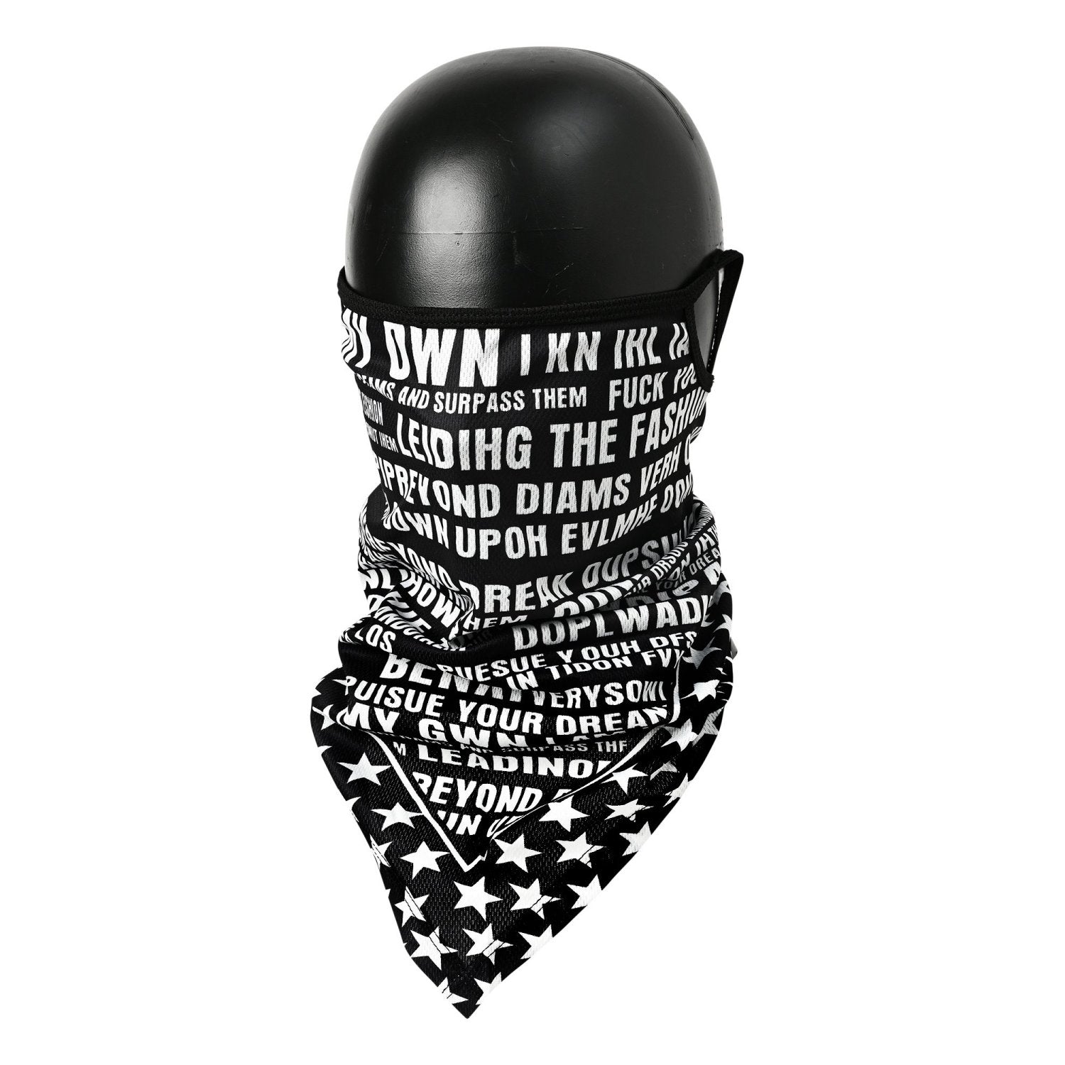 RIDEZ Bandana EarsLoops TBE1181 TYPOGRAPHY