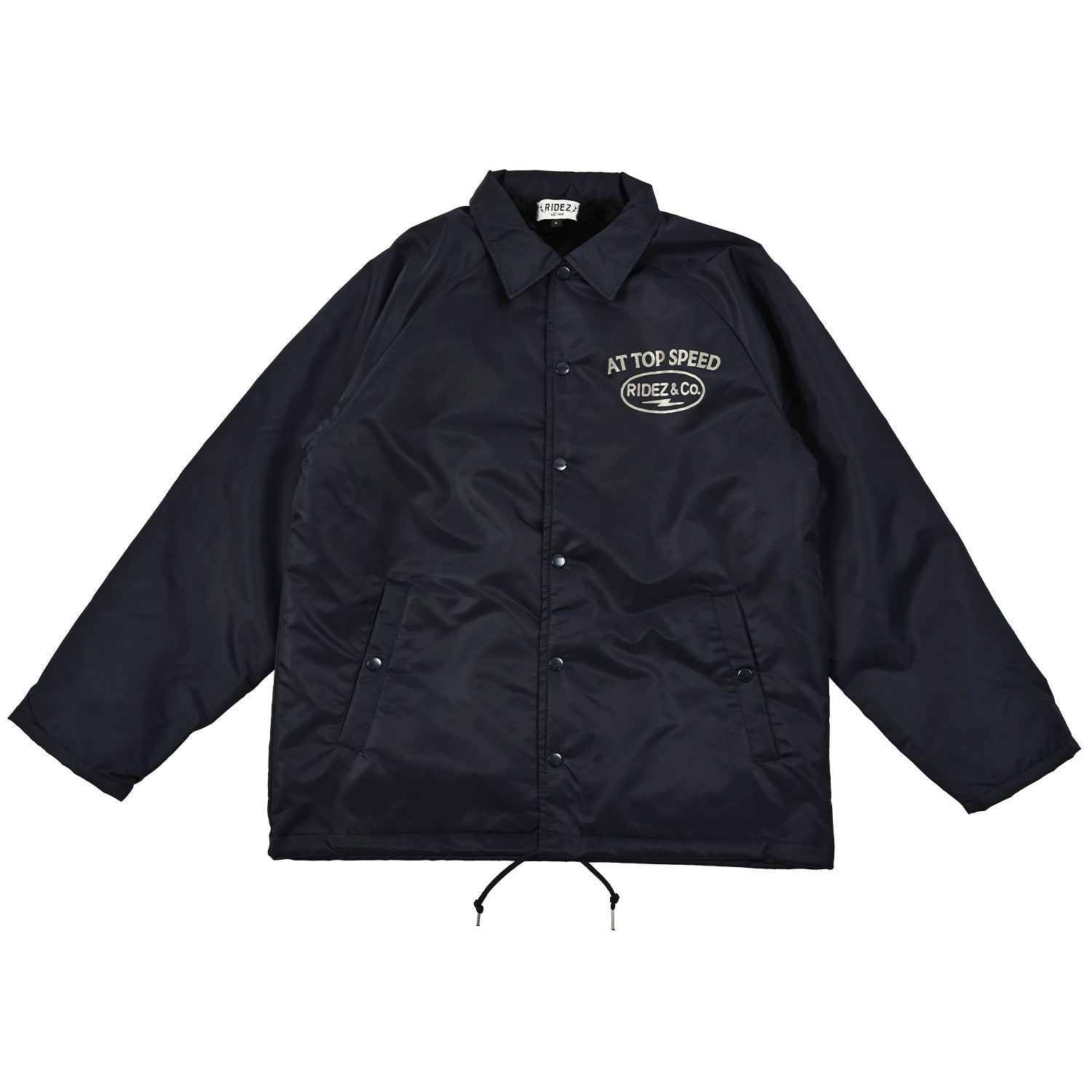 RIDEZ TOP SPEED COACH JACKET 裏ボア コーチジャケット RCJ08