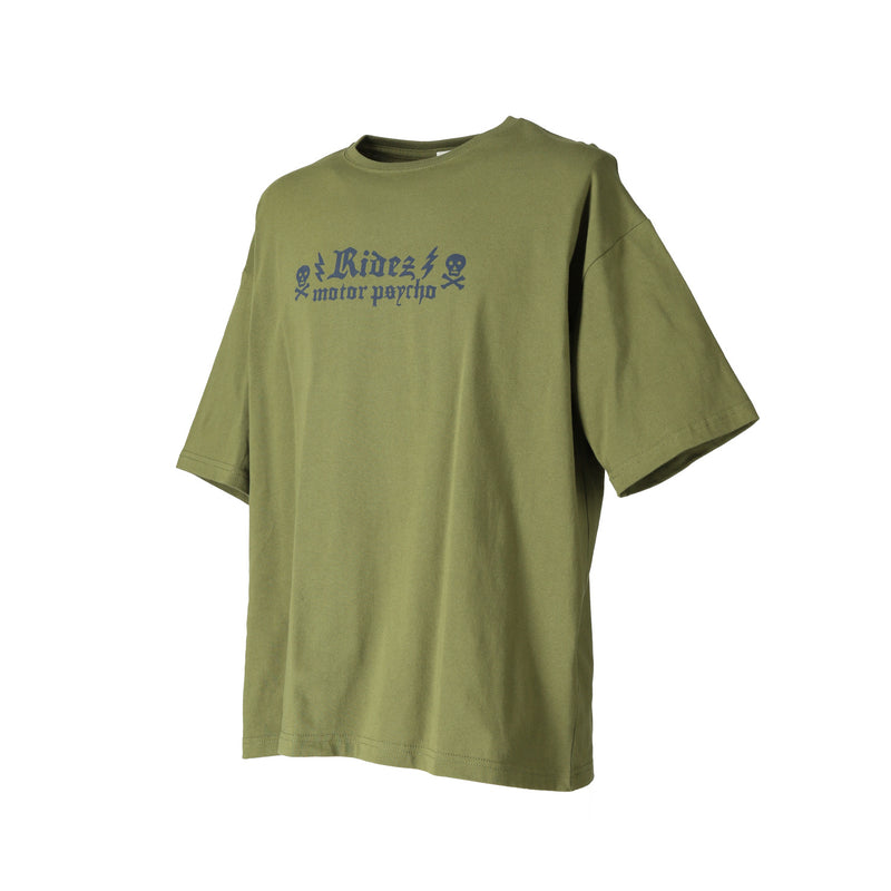 RIDEZ PSYCHO ビッグシルエット Tシャツ RD7013