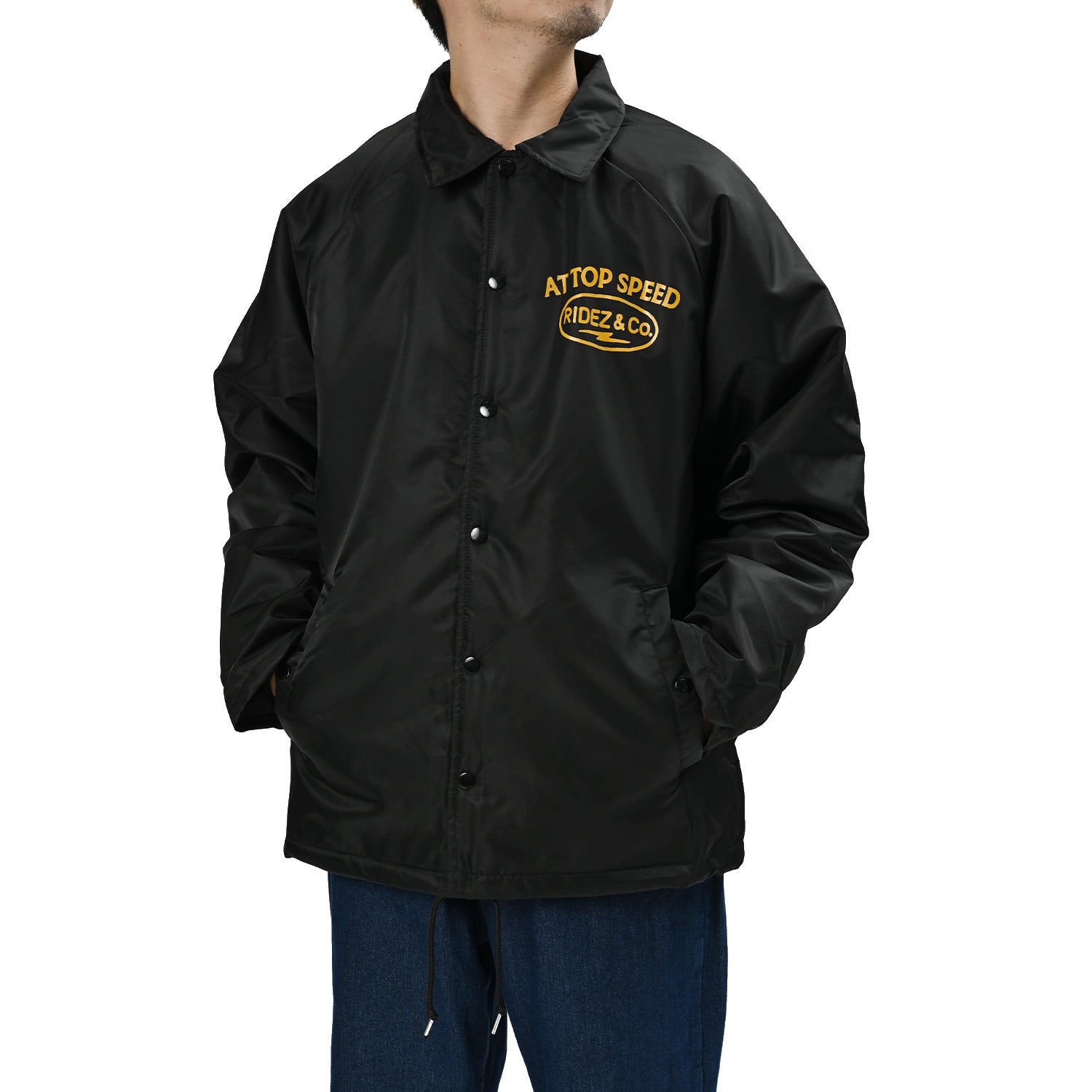 RIDEZ TOP SPEED COACH JACKET 裏ボア コーチジャケット RCJ08