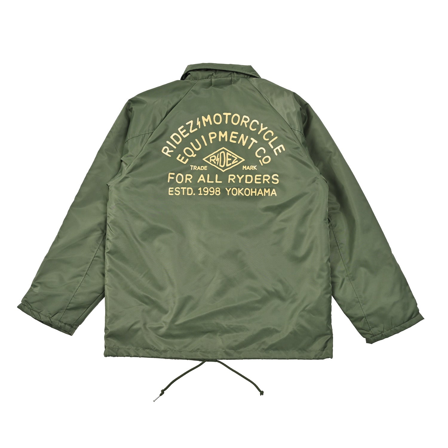 RIDEZ TOP SPEED COACH JACKET 裏ボア コーチジャケット RCJ08