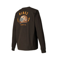 RIDEZ X-HEL L/S TEE  8.8oz Xヘルメット ロングスリーブTシャツ RD7016