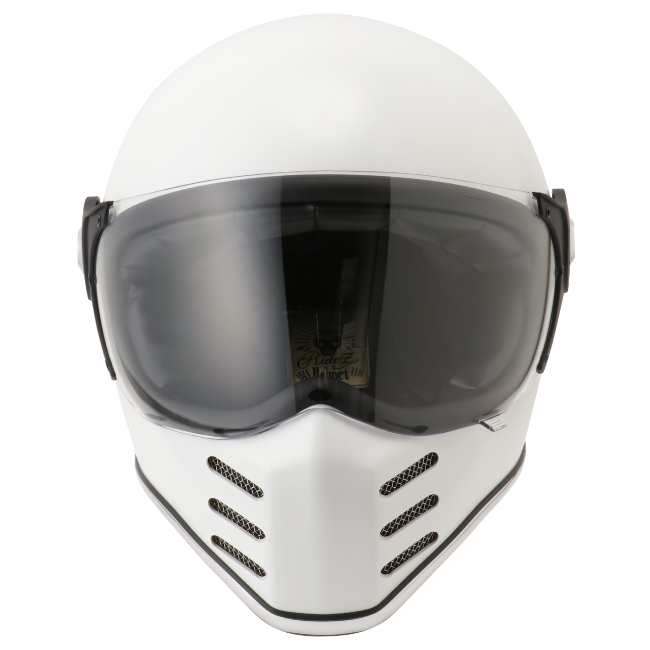 Xヘルメット バイク用フルフェイス ホワイト2