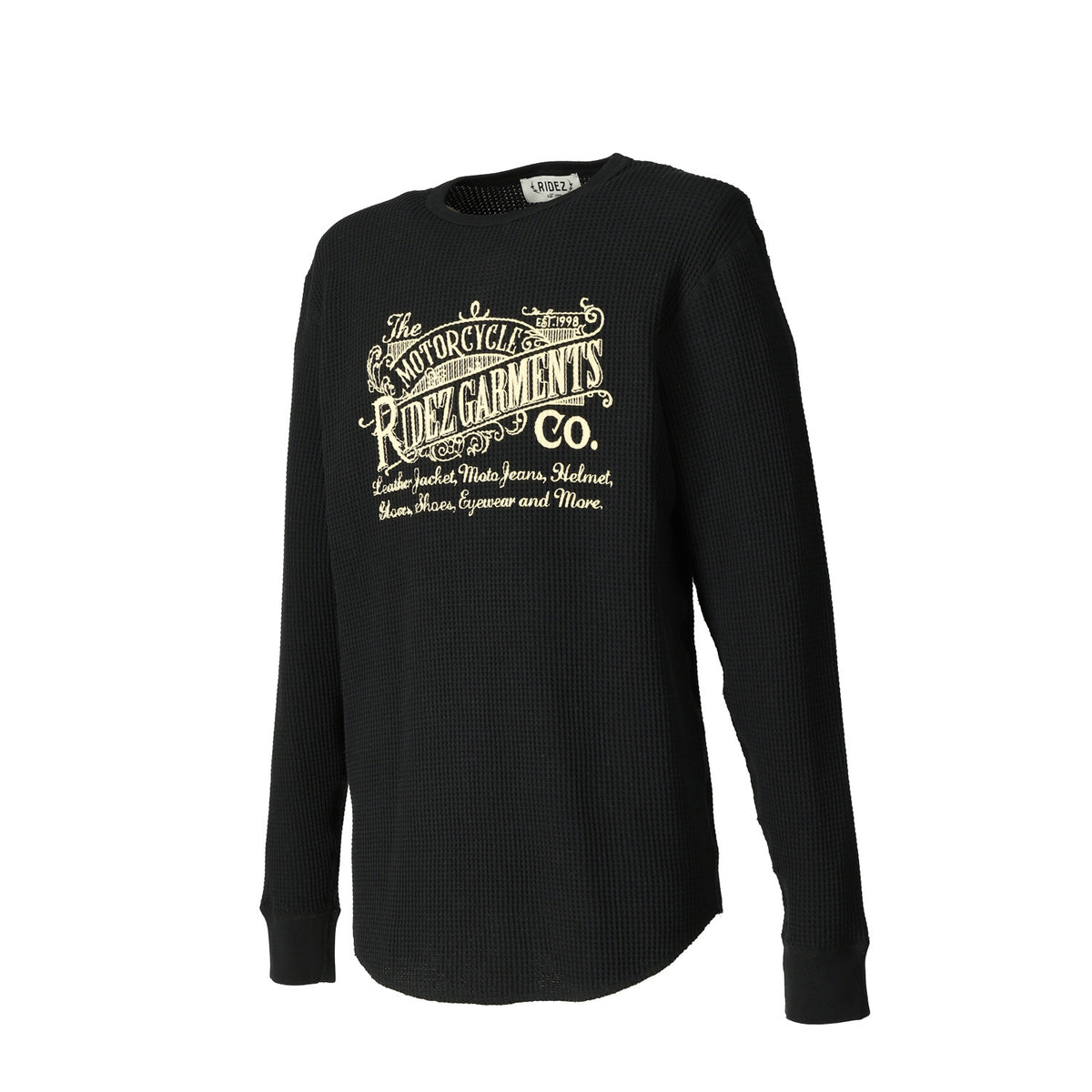 RIDEZ CO.THERMAL L/S TEE 10.3oz サーマル ロンT RD7015