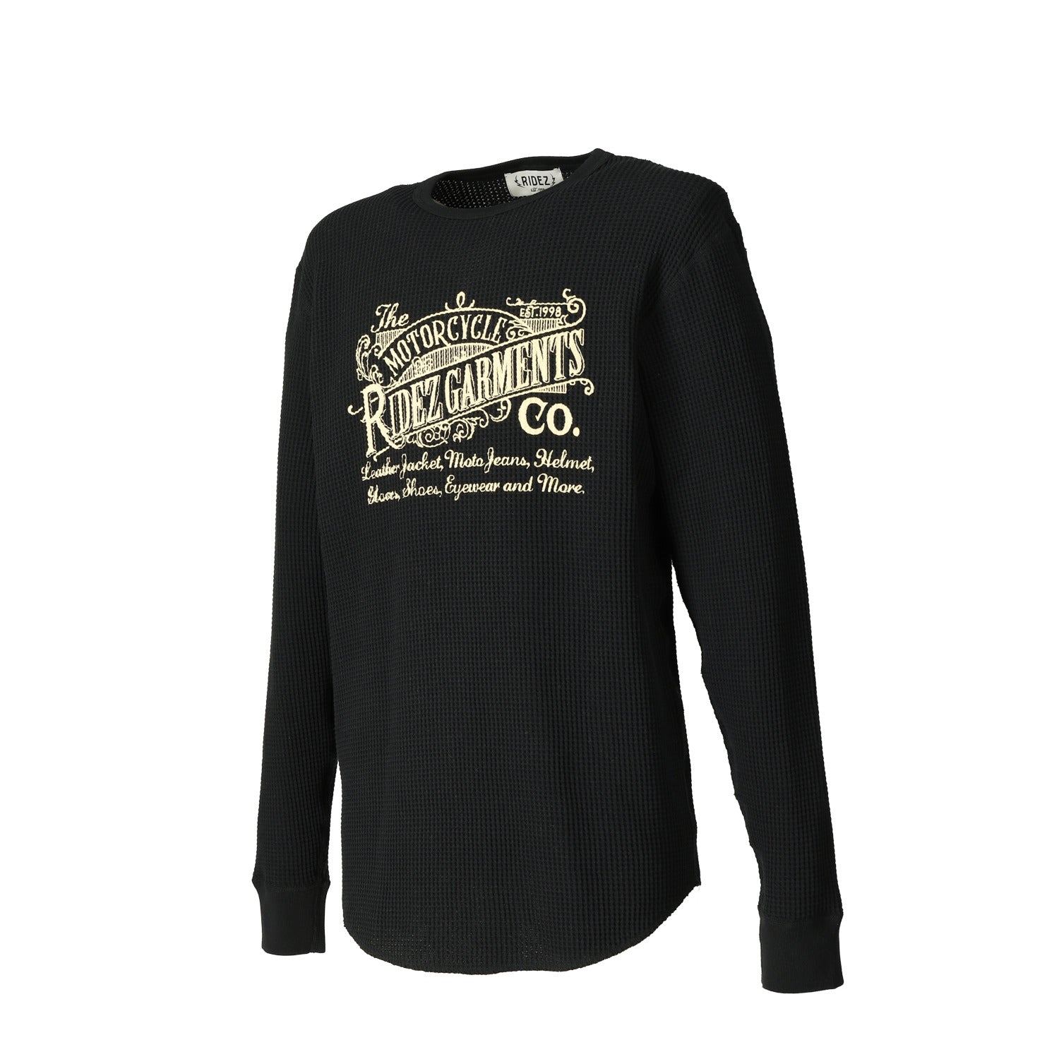 RIDEZ CO.THERMAL L/S TEE 10.3oz サーマル ロンT RD7015 – バイク用品