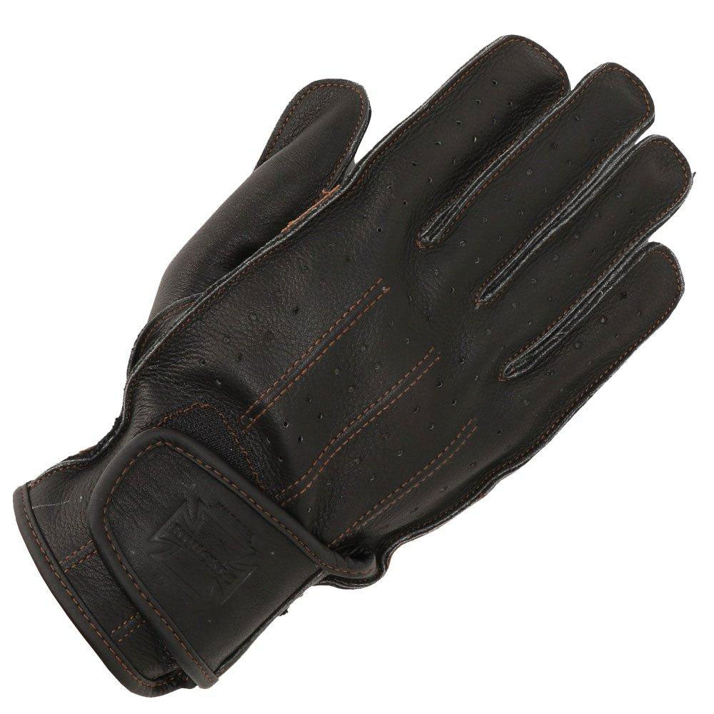 KNUCKLE HEAD GLOVES KHG1804 BLACK Motorcycle Knuckle Head Gloves 