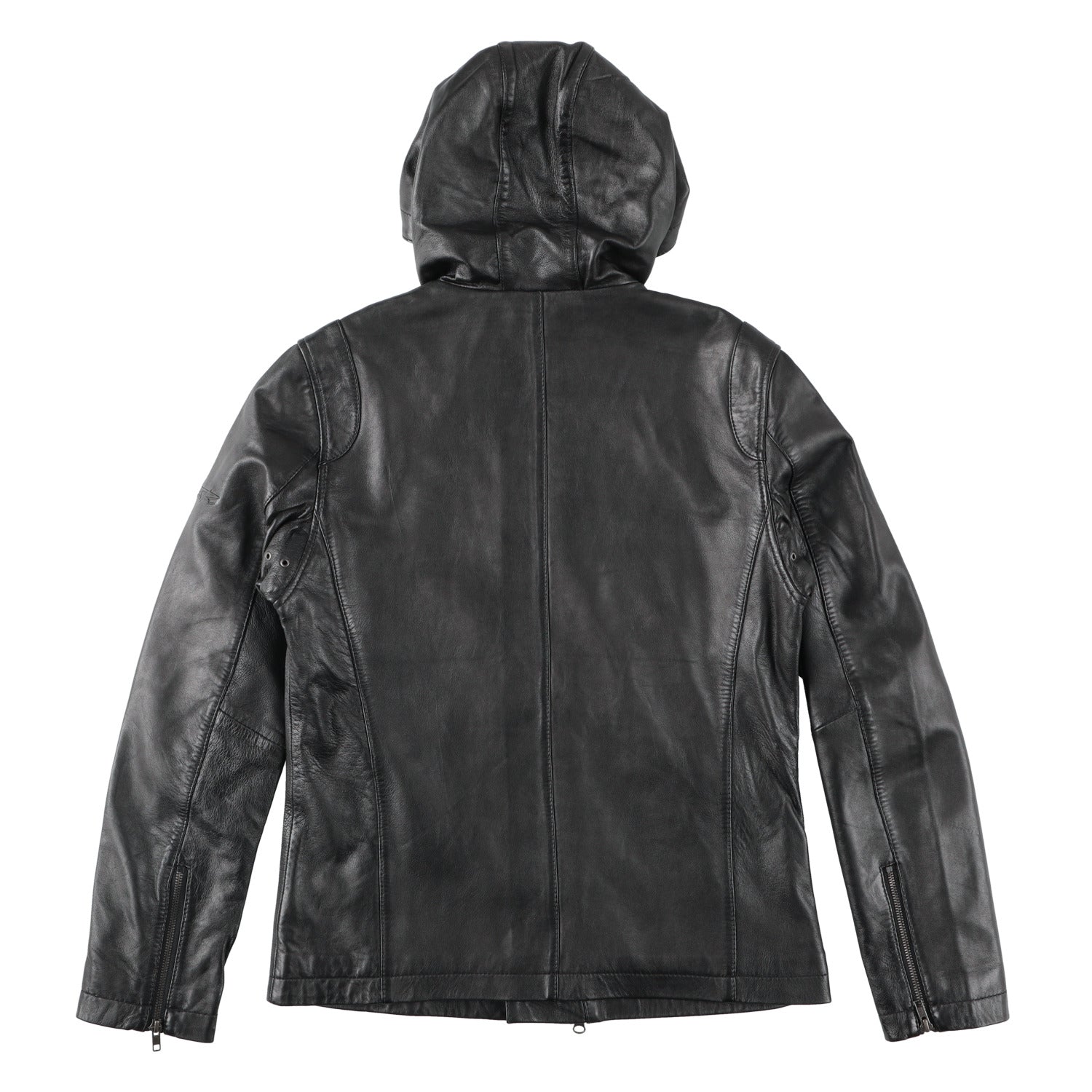 RIDEZ VIBRANT HOODIE JACKET Leather jacket RR04