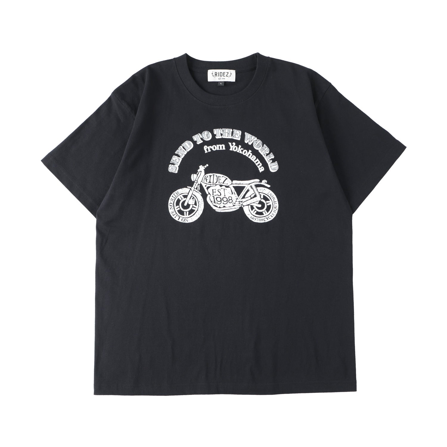 RIDEZ STW 6.2oz バイク Tシャツ RD7011