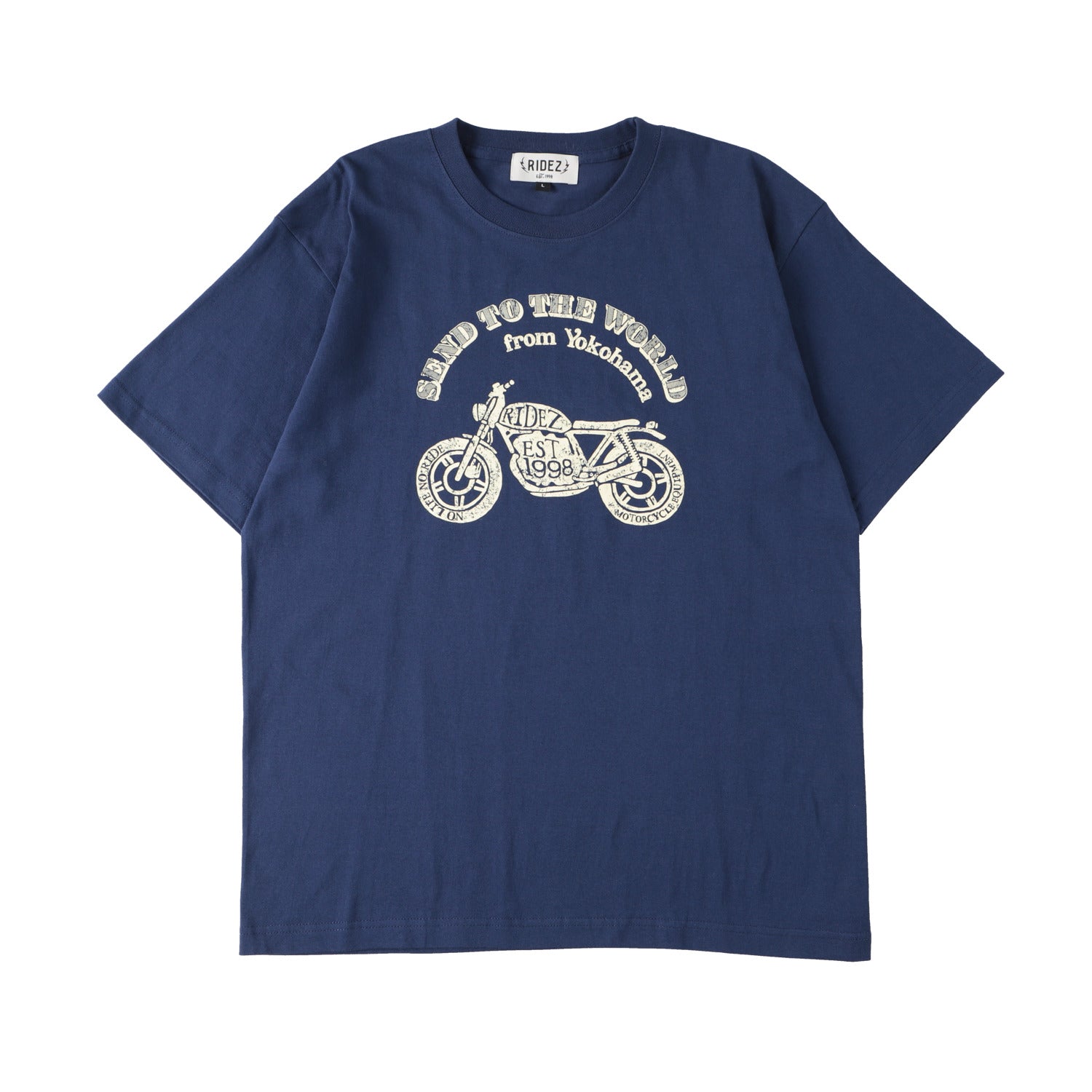 RIDEZ STW 6.2oz バイク Tシャツ RD7011