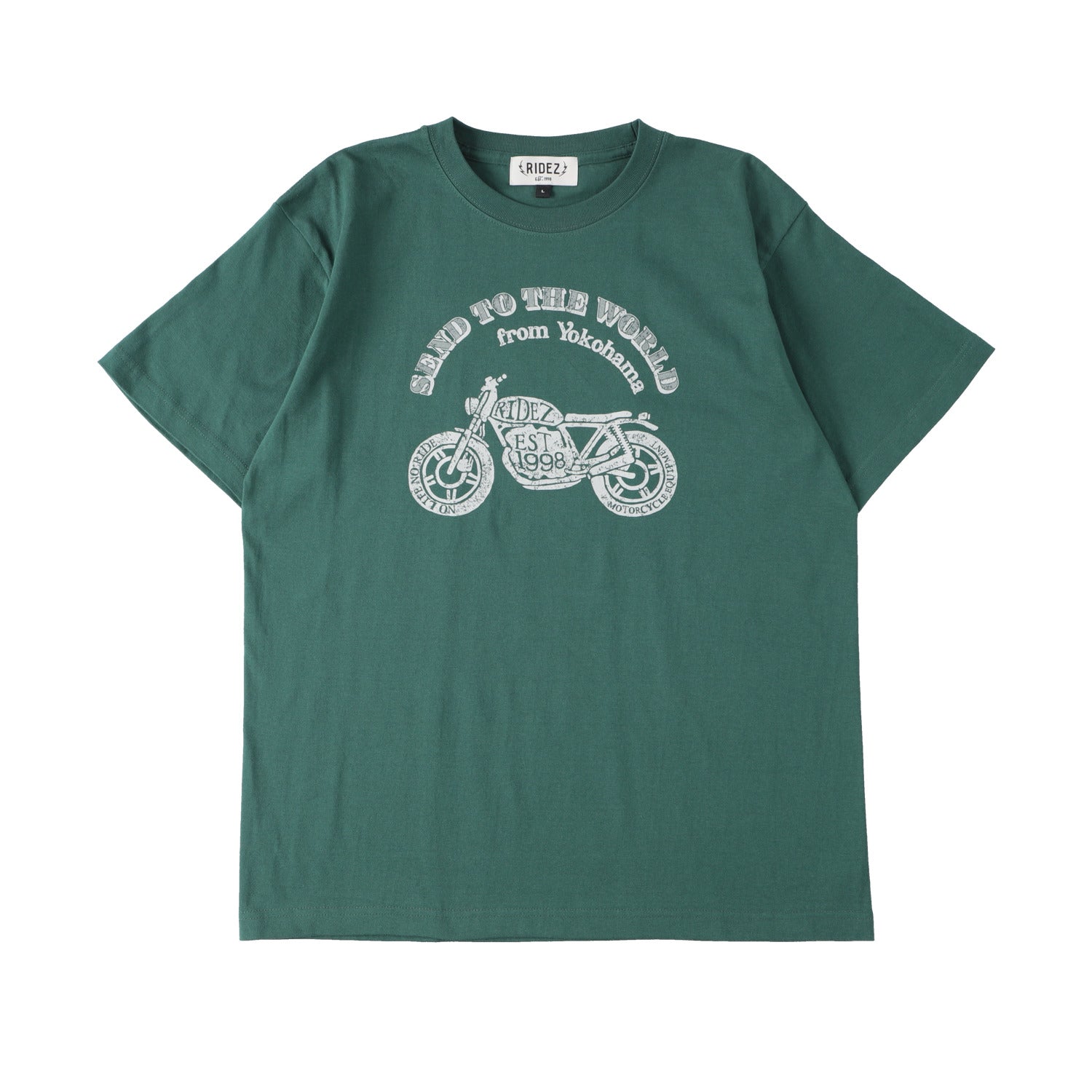 RIDEZ STW 6.2oz バイク Tシャツ RD7011