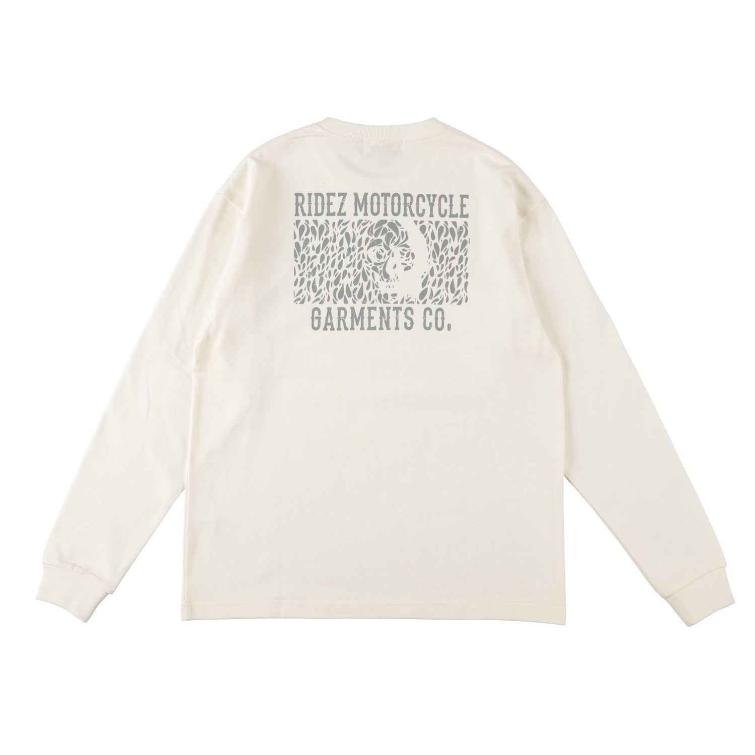 RIDEZ LIMINAL L/S TEE スカル ロングスリーブTシャツ RD7017