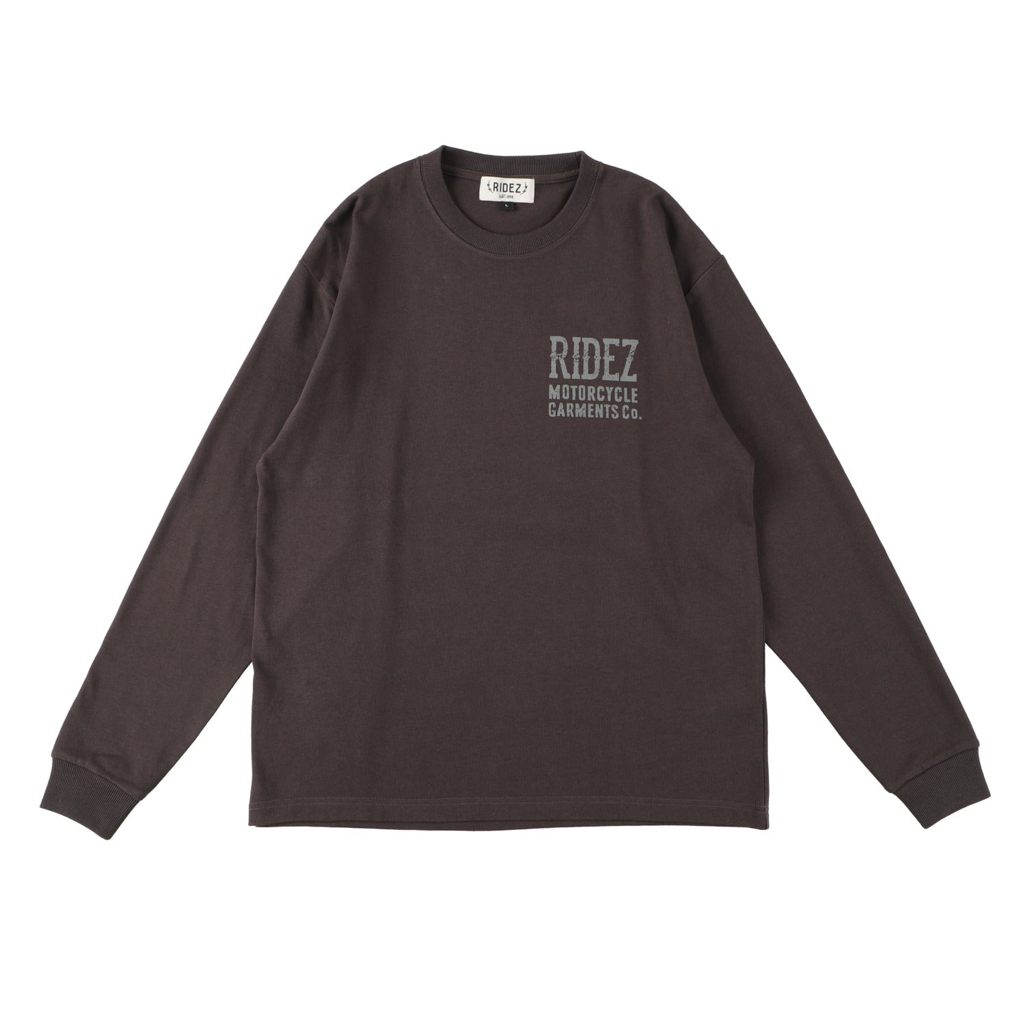 RIDEZ LIMINAL L/S TEE Skull Long Sleeve T-shirt RD7017