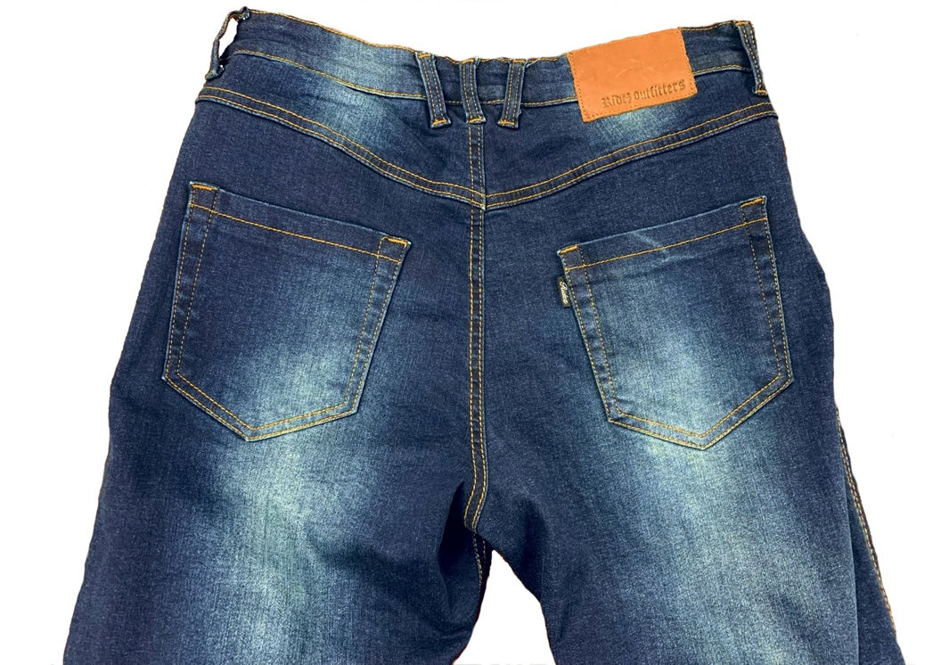 RIDEZ STRETCH JEANS RDB1002 INDIGO stretch jeans 