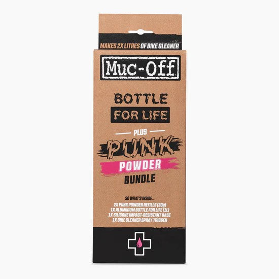 MUC-OFF Bottle For Life Bundle Powder &amp; Bottle Set 
