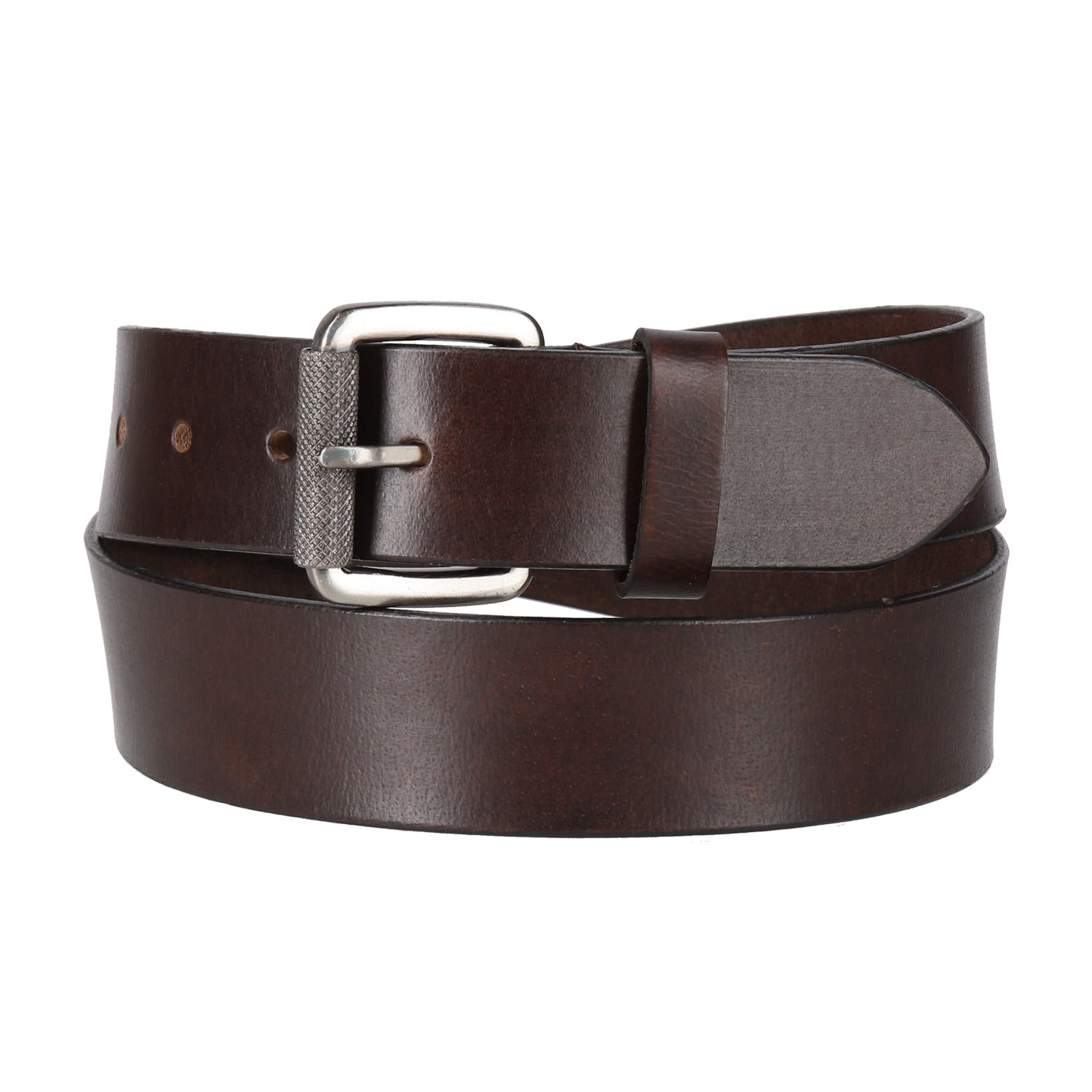 RIDEZ LEATHER BELT Genuine Leather Belt Dark Brown CB-124 