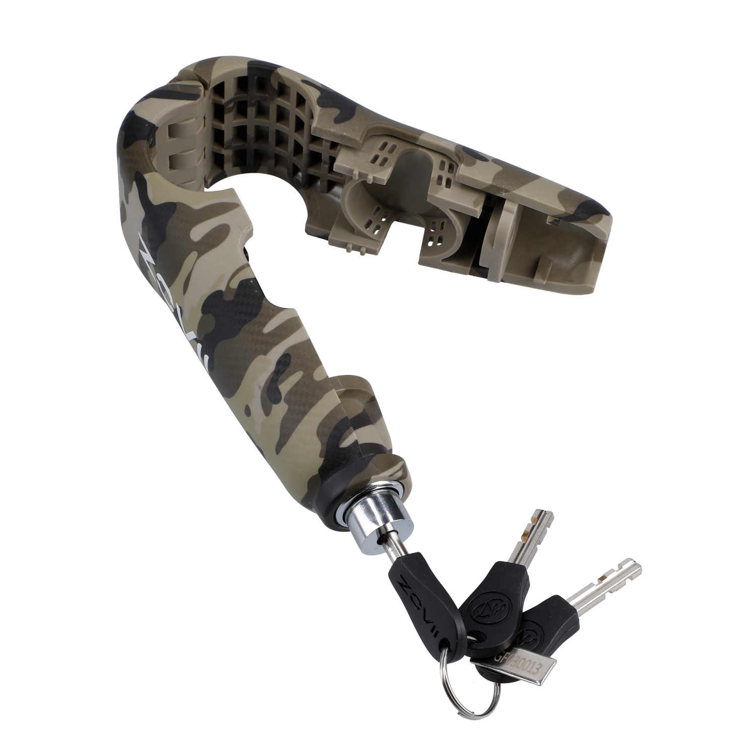 ZOVII Alarmed Grip Lock CAMOGREEN ZHL-CG アラームグリップロック ZOVII Alarmed Grip Lock CAMOGREEN ZHL-CG アラームグリップロック