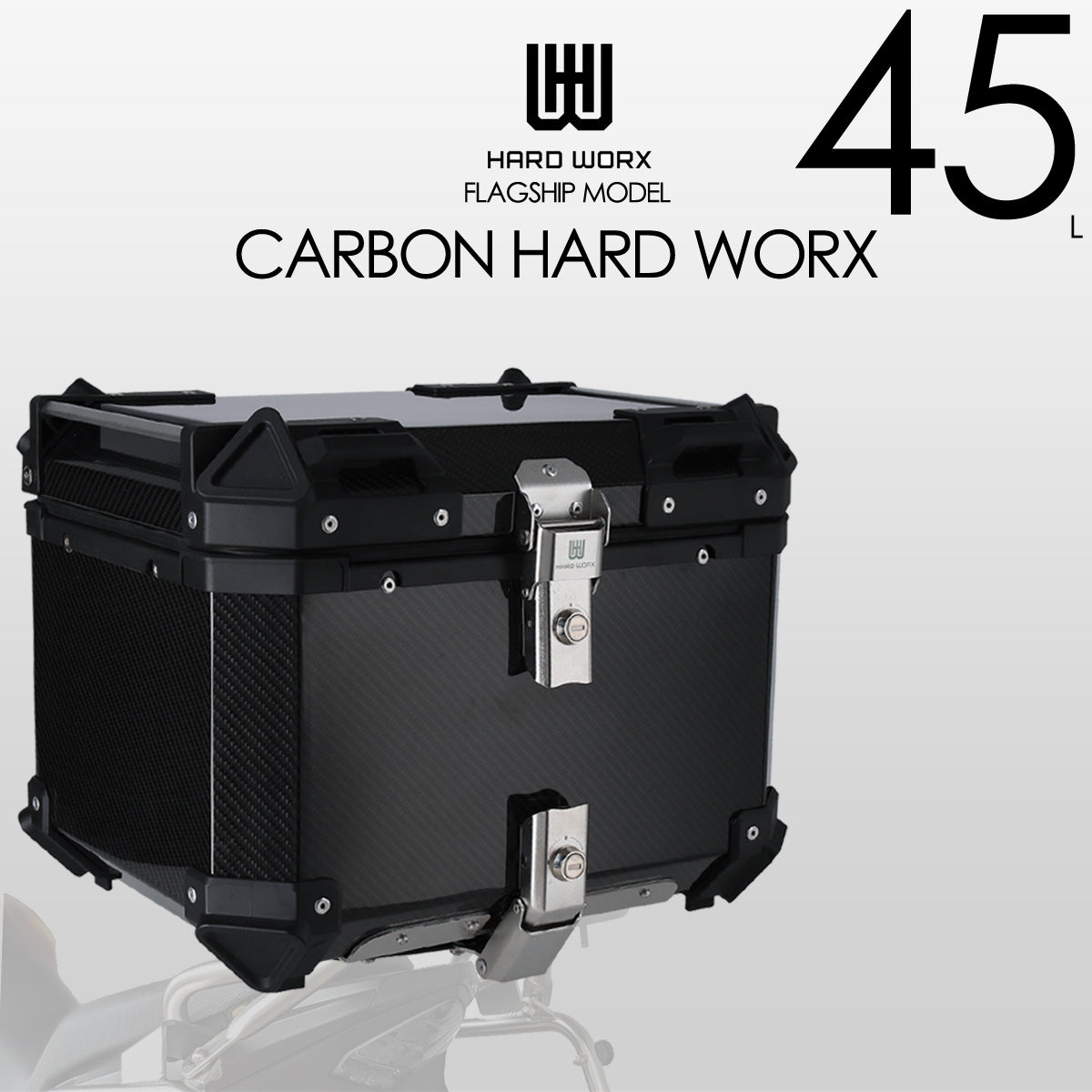 HARD WORX Carbon Top Case 45L HX45C 