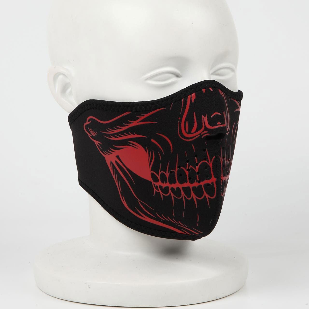 NEO FACEMASK RFM03 X/SKULL RED