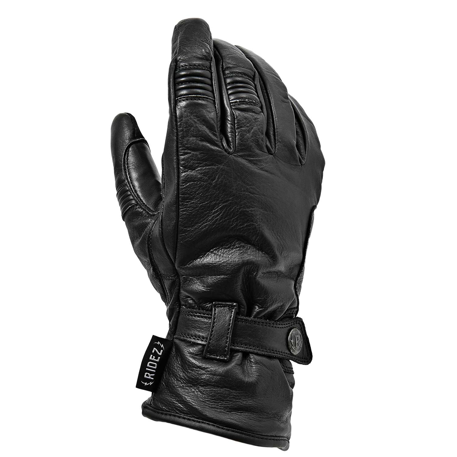 RIDEZ MELD GLOVES 防寒 バイク用 レザーグローブ BLACK RWG06